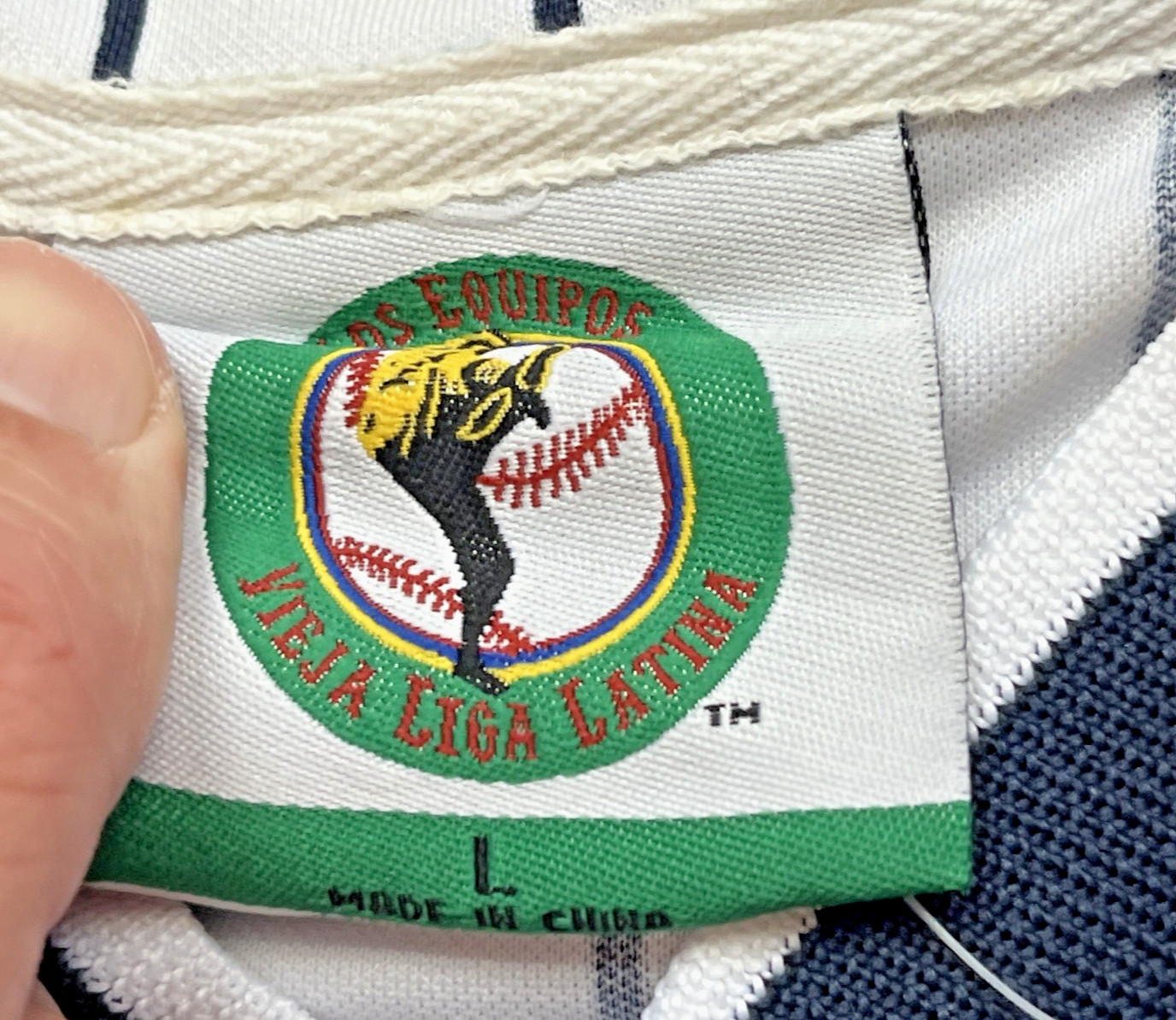 LATIN LEAGUE CIUDAD TRUJILLO THROWBACK (1879-1940) BASEBALL JERSEY #37 Sz Large
