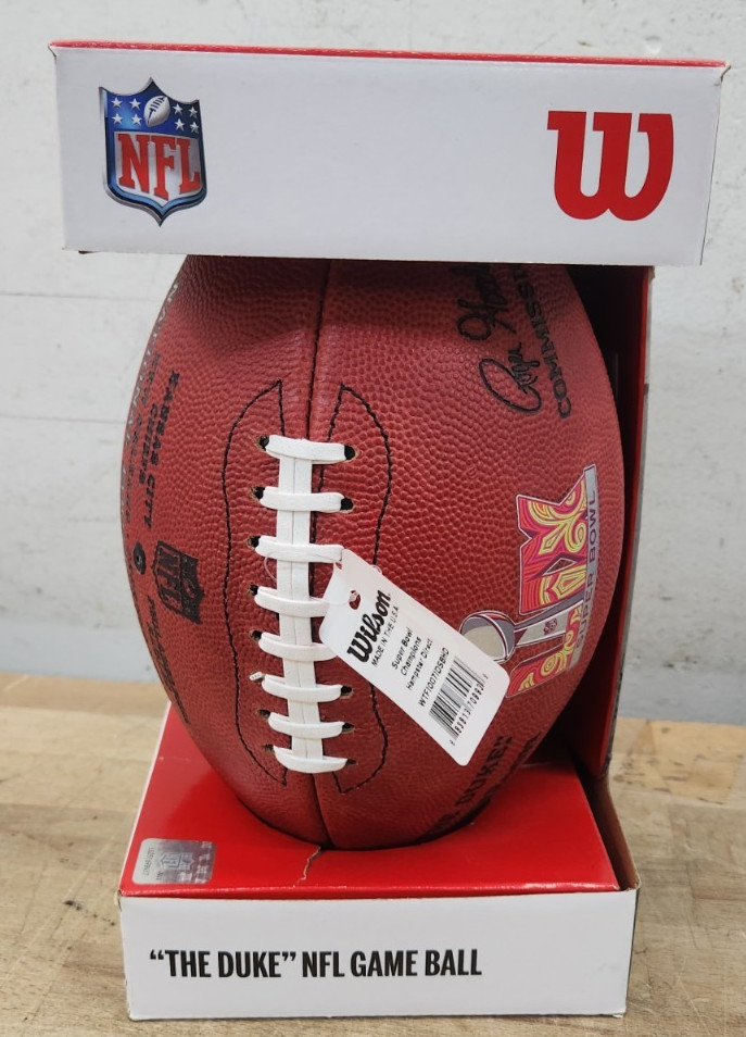 NEW Official NFL Game Day Limited Edition Wilson Full Size Football “The Duke”