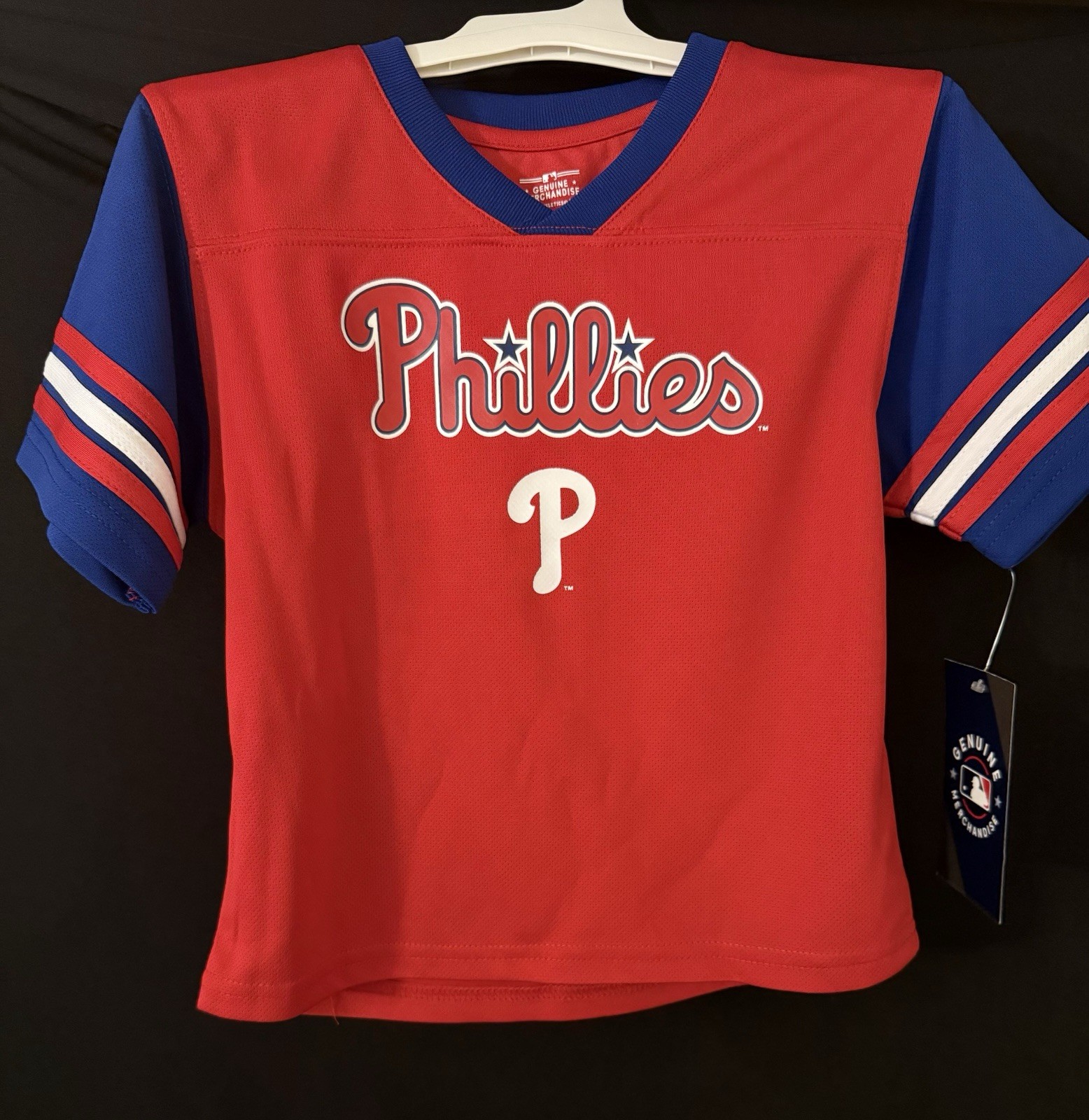 Philadelphia Phillies Toddler Jersey In Size 3T New with Tags Genuine MLB