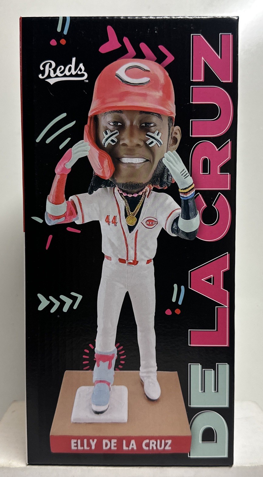 2025 Cincinnati Reds Elly De La Cruz Oversized Bobblehead
