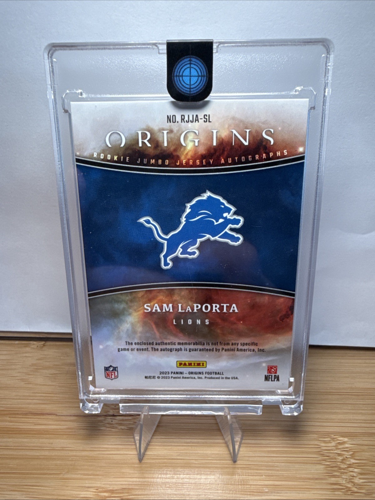 2023 Panini Origins – Rookie Jumbo Jersey Autographs Sam LaPorta (RC, AU, MEM)
