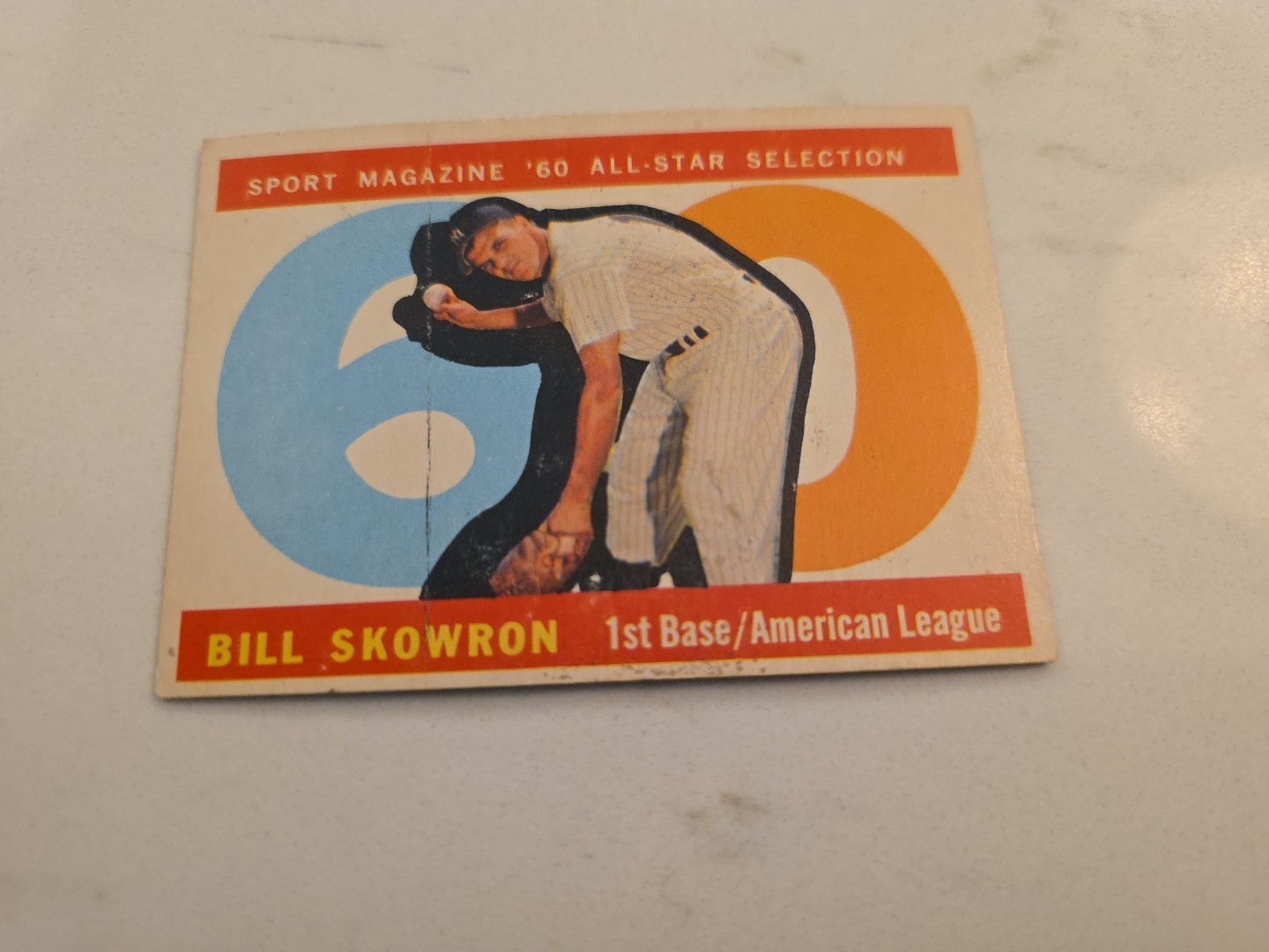 1960 Topps – High # Bill Skowron #553