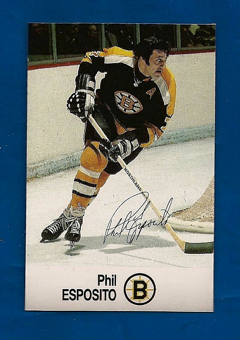 ESSO Oil Co. HOCKEY CARD PHIL ESPOSITO BOSTON BRUINS NM MINT