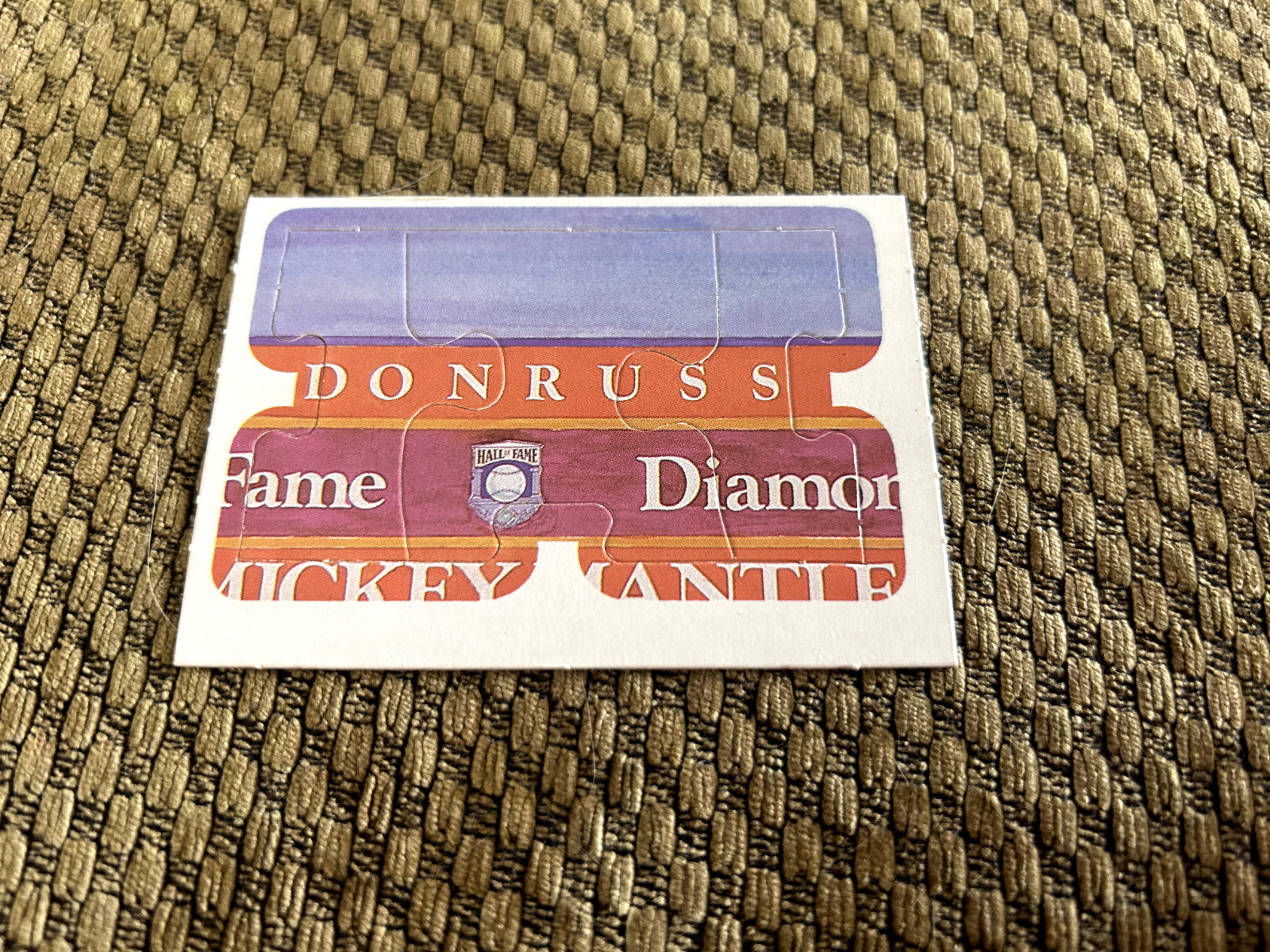 1983 Donruss Puzzle Mickey Mantle Complete your set- discount on multiple buys