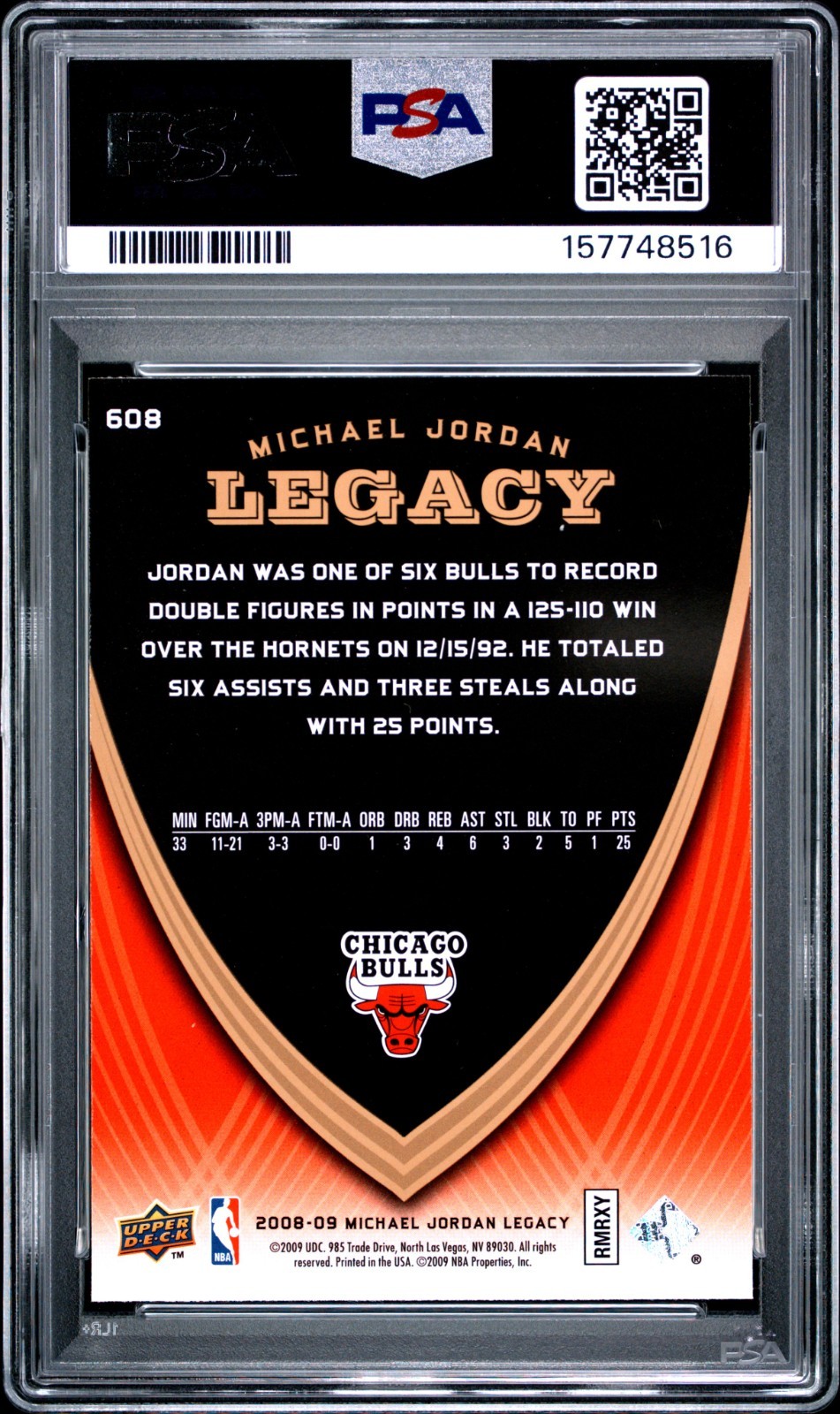 Lot of (10) Michael Jordan PSA 9 Graded Cards All Different 1990-2008 Mint #2