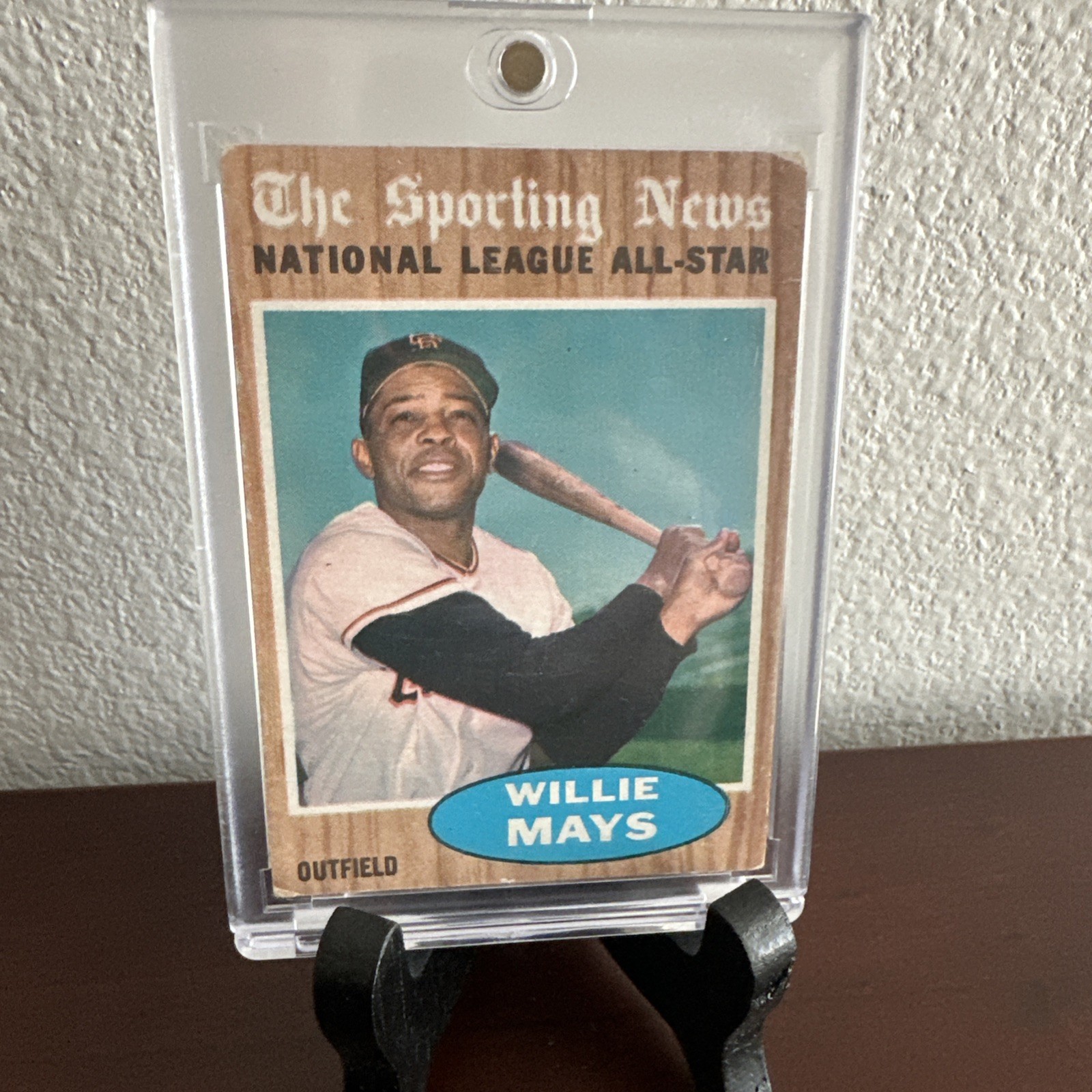 1962 Topps – All-Star Willie Mays #395 All-Star
