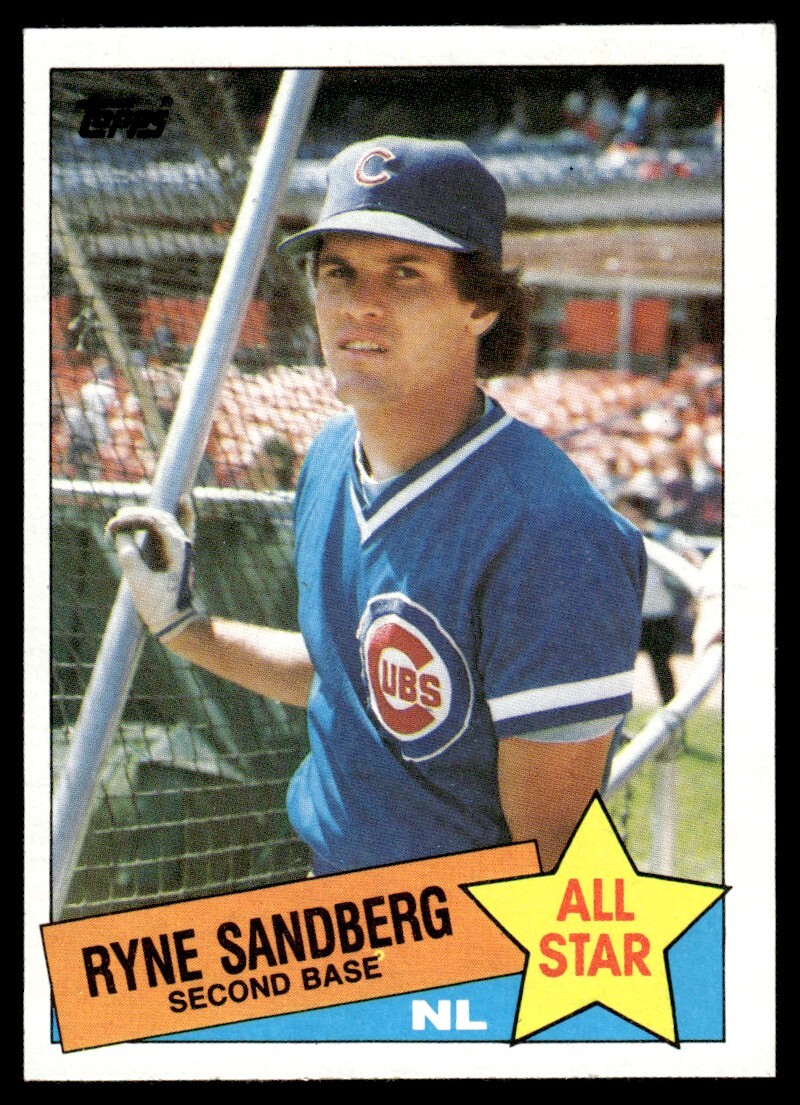 1985 Topps Ryne Sandberg #713