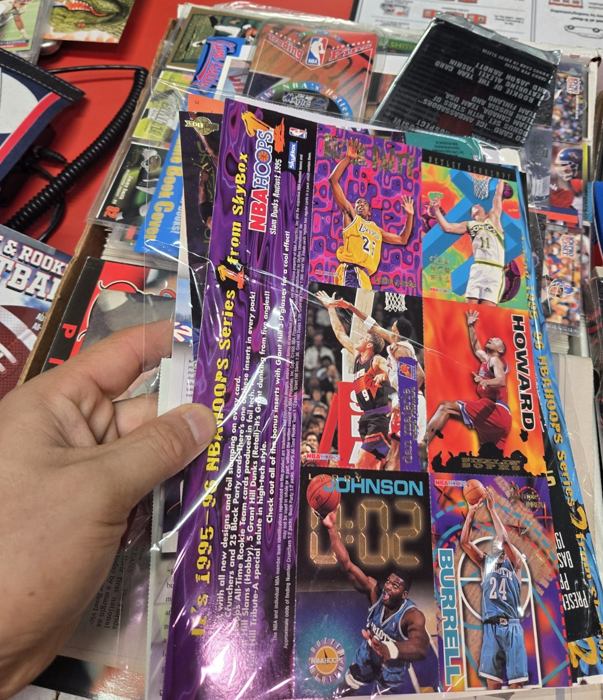 5,000 Basketball Card Lot – 80 90s 00s Bulk – Chrome Promo Inserts – MJ Reprint