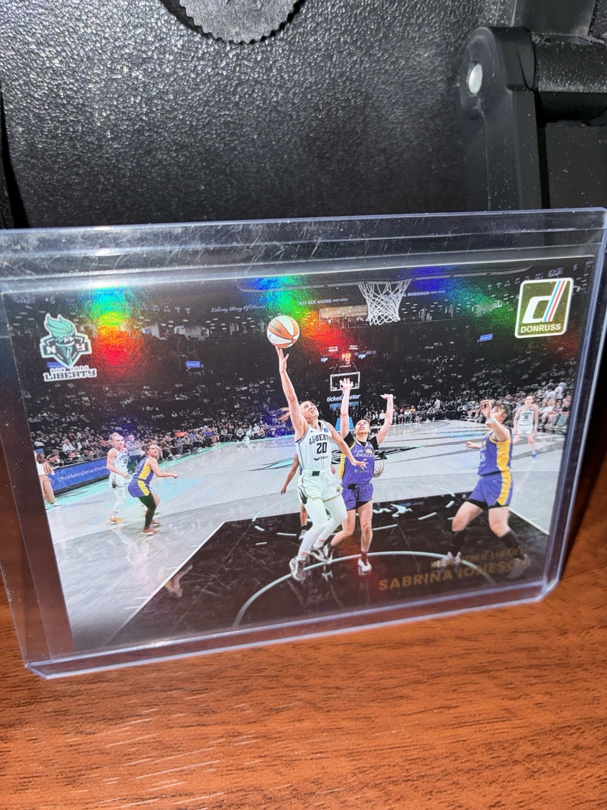 Sabrina Ionescu SSP Courtside 2025 Panini Donruss WNBA Liberty