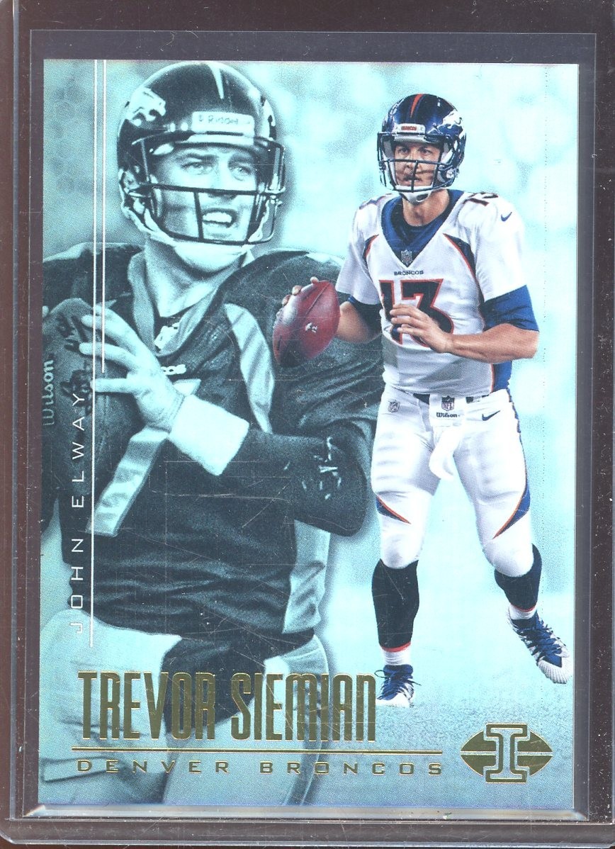 Trevor Siemian 2017 Panini Illusions #64