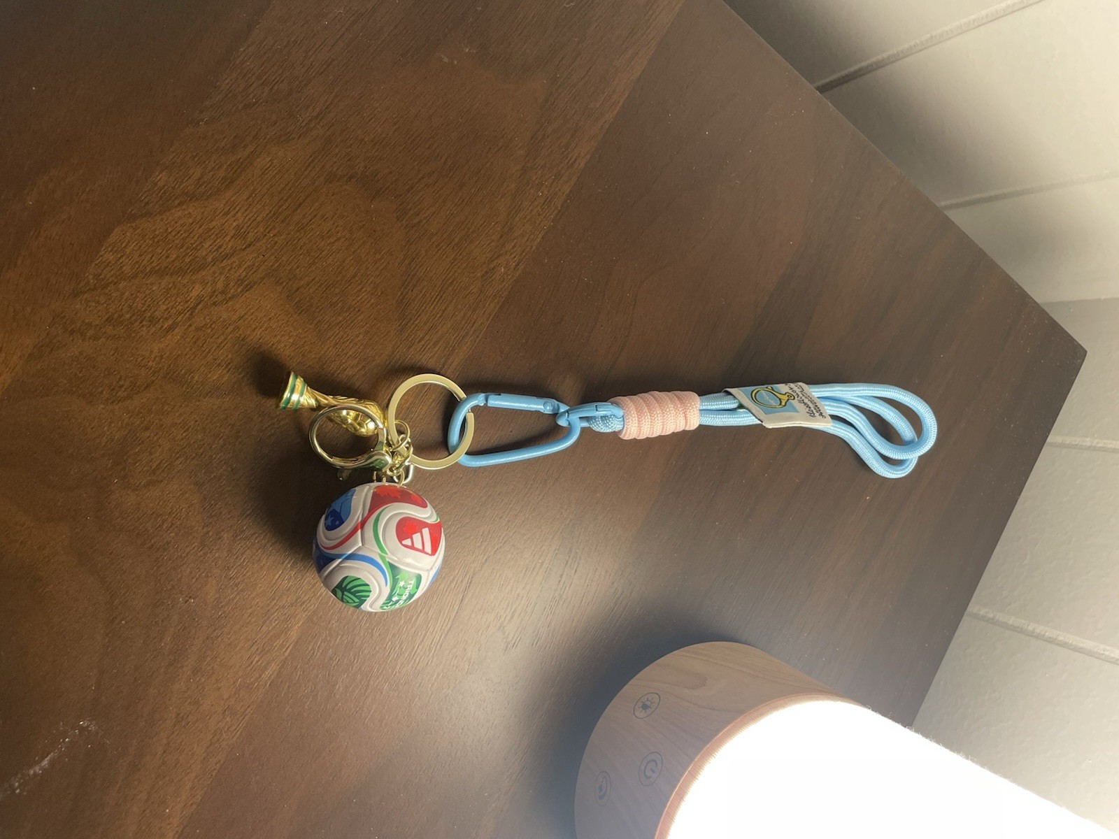 FIFA Soccer Ball Keychain Multicolor Fan Souvenir Sports Accessory. All colors.