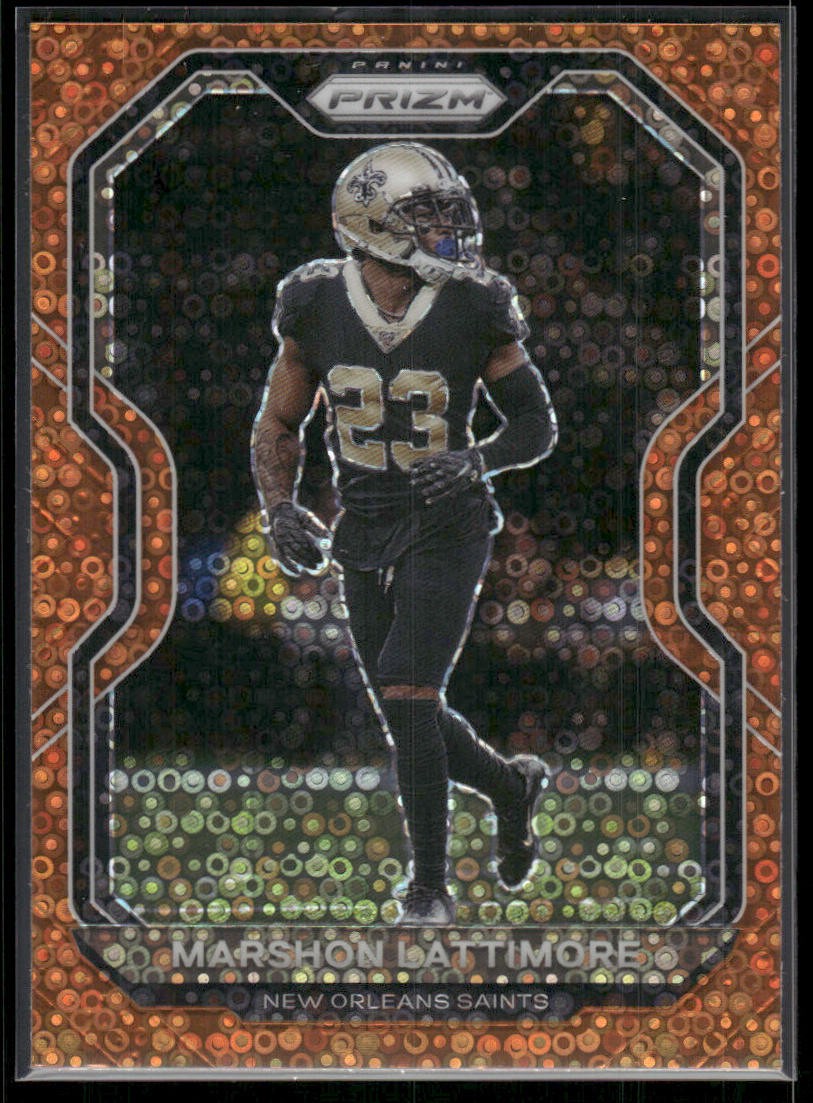 2020 Panini Prizm Marshon Lattimore Prizm Disco New Orleans Saints #251