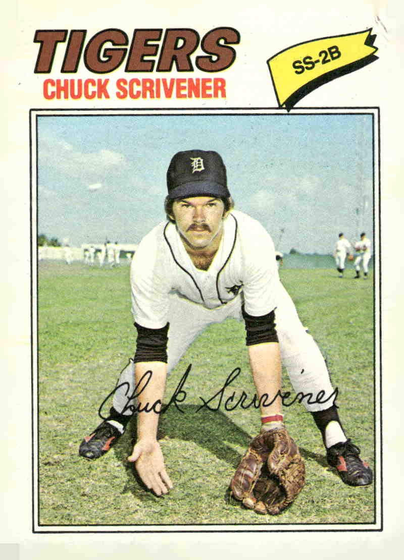 1977 Topps #173 Chuck Scrivener