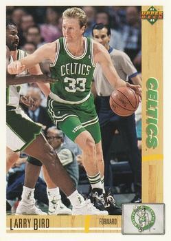 Larry Bird 1991-92 Upper Deck Basketball – #344 – Boston Celtics