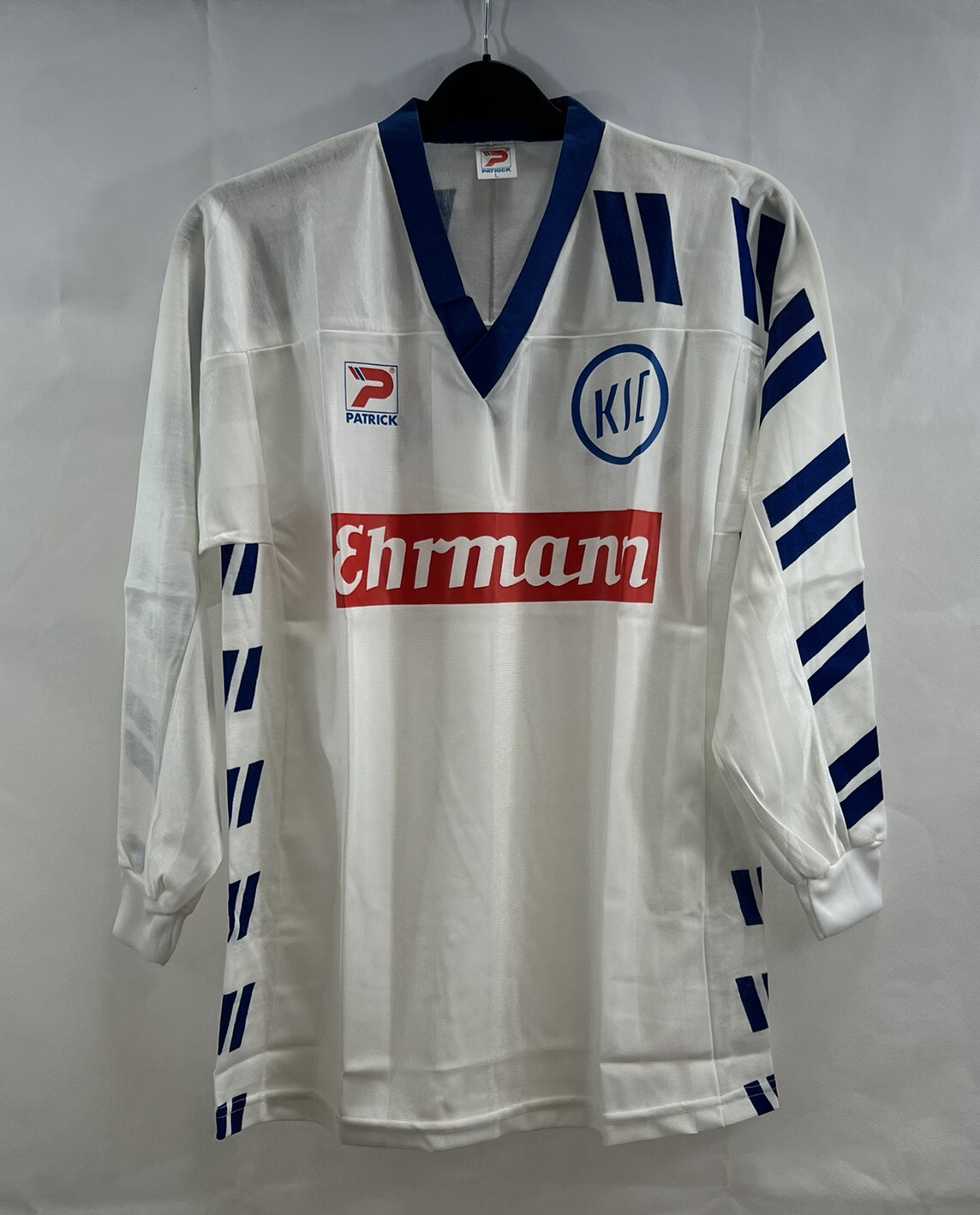 BNIB Karlsruher L/S Home Football Shirt 1992/94 Adults Large Patrick B563