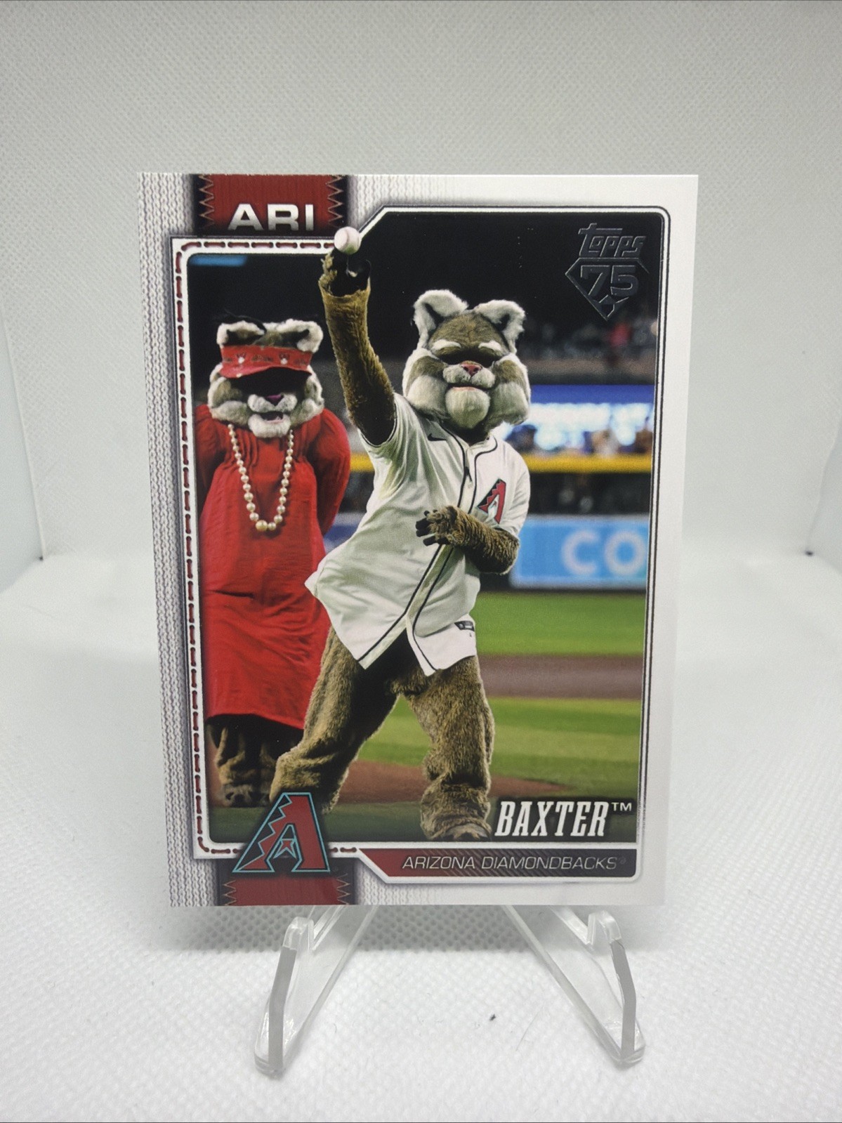 2026 Topps #M-1 Baxter Mascots Arizona Diamondbacks