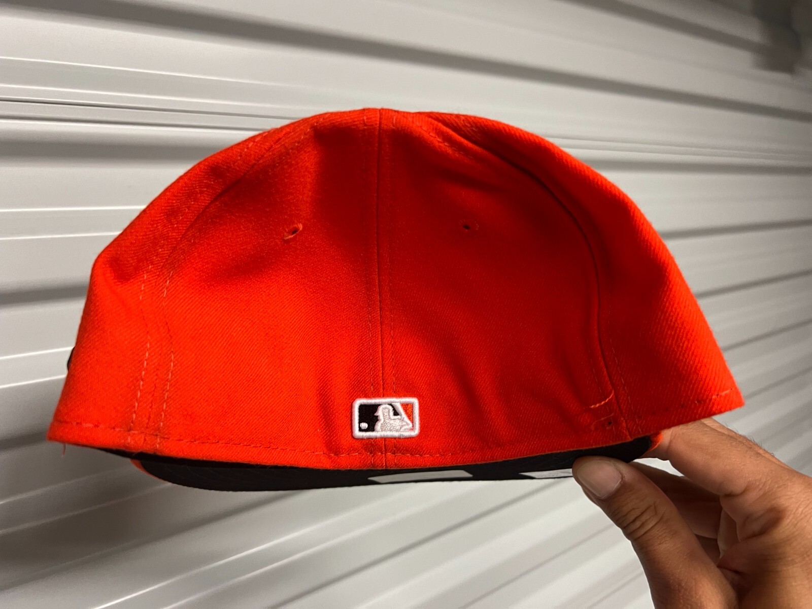 Miami Marlins MLB NE Tech Orange Fitted Hat – New