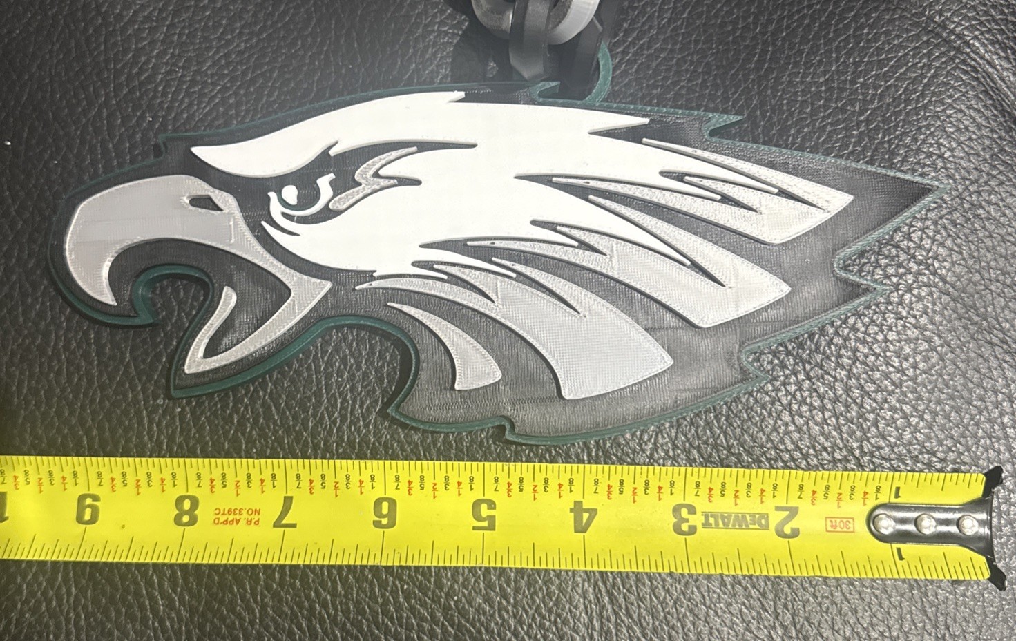 🔥Philadelphia Eagles Green BIG Chain Logo Bird 3D Printed (FAST FREE SHIPPING)