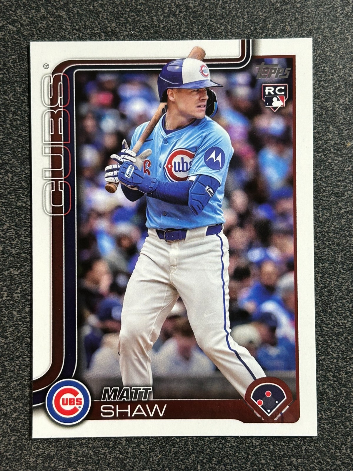 2025 Topps Baseball Complete Factory Set Image Variation Matt Shaw RC #699 QTY