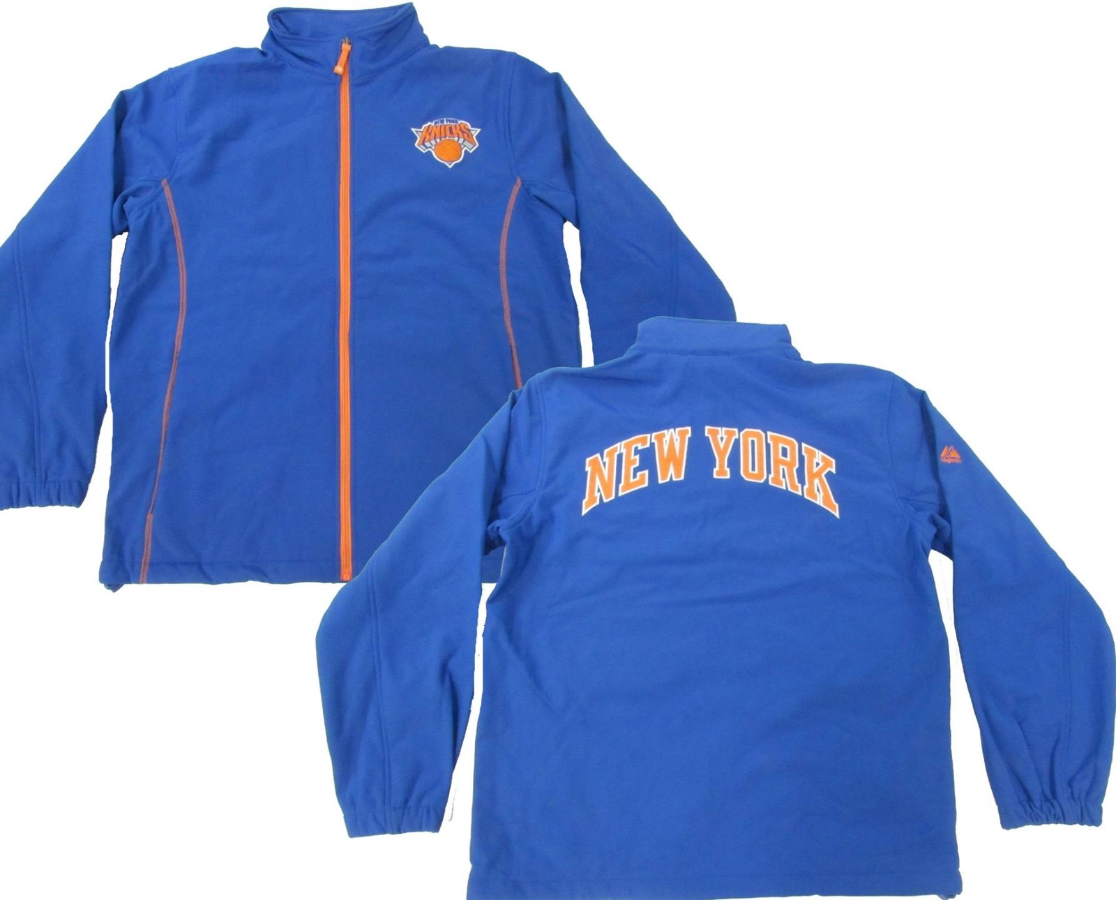 New York Knicks Mens Big &Tall Sizes M-L-XL-2XL-3XL Hard Shell Majestic Jacket
