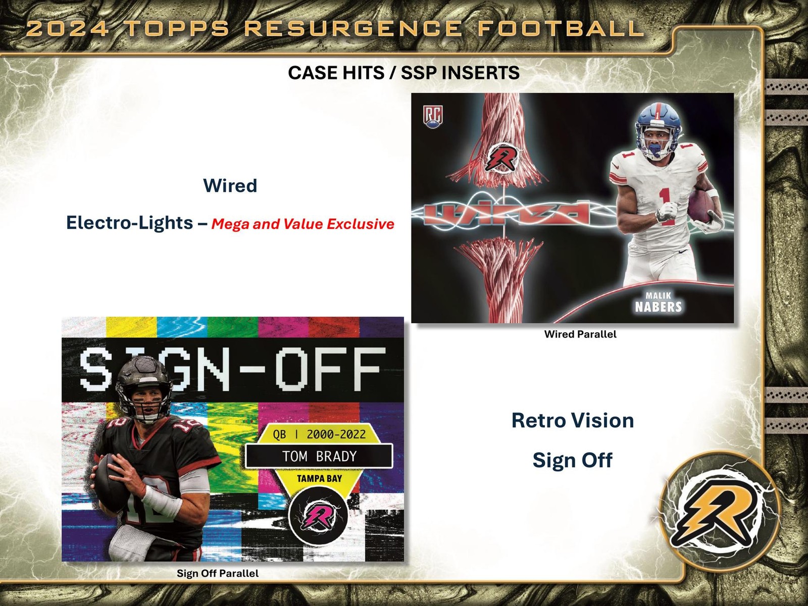 2024 TOPPS RESURGENCE FOOTBALL MEGA BOX