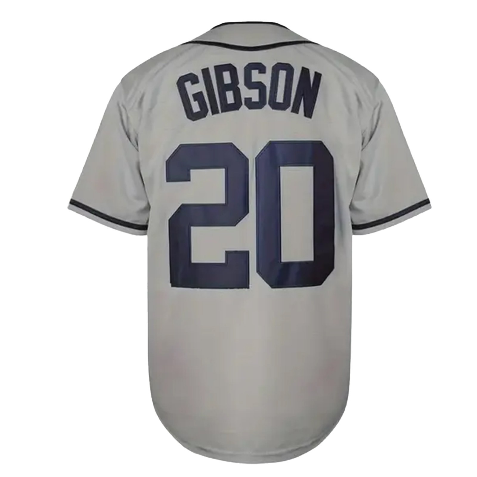 Men’s #20 JoshGibson Homestead Grays National League Embroidered Baseball Jersey