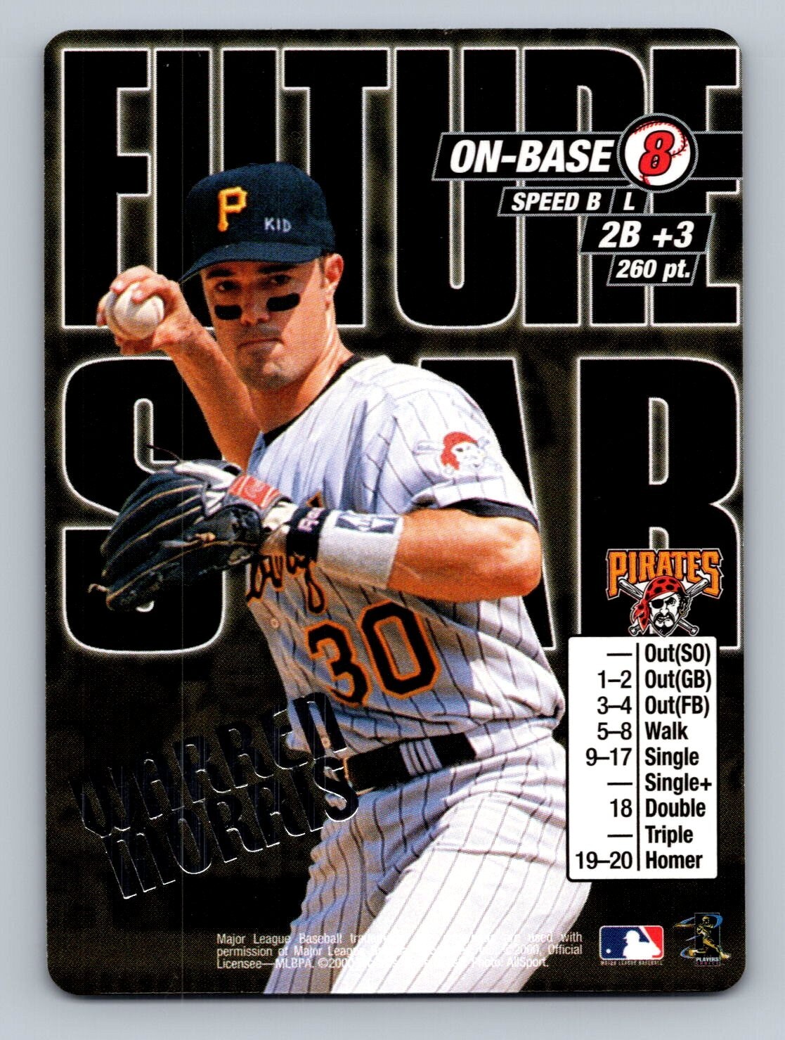 2000 MLB Showdown Future Star Promos #13 Warren Morris