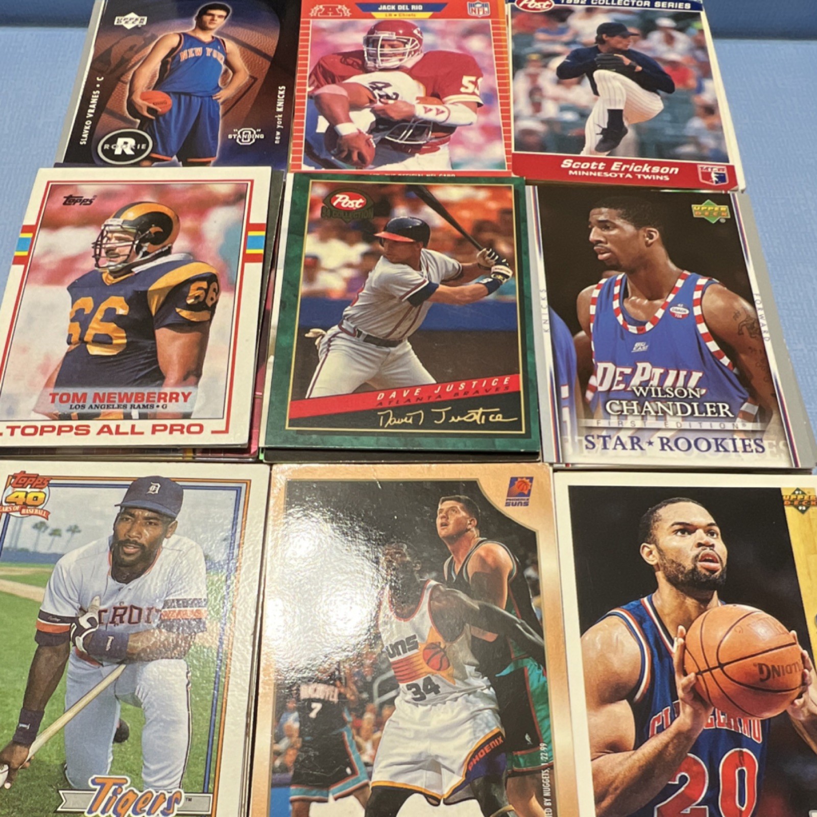550+ ct. MULTI SPORTS TRADING CARD LOT (NFL, NBA, MLB) (TOPPS CHROME, PANINI)