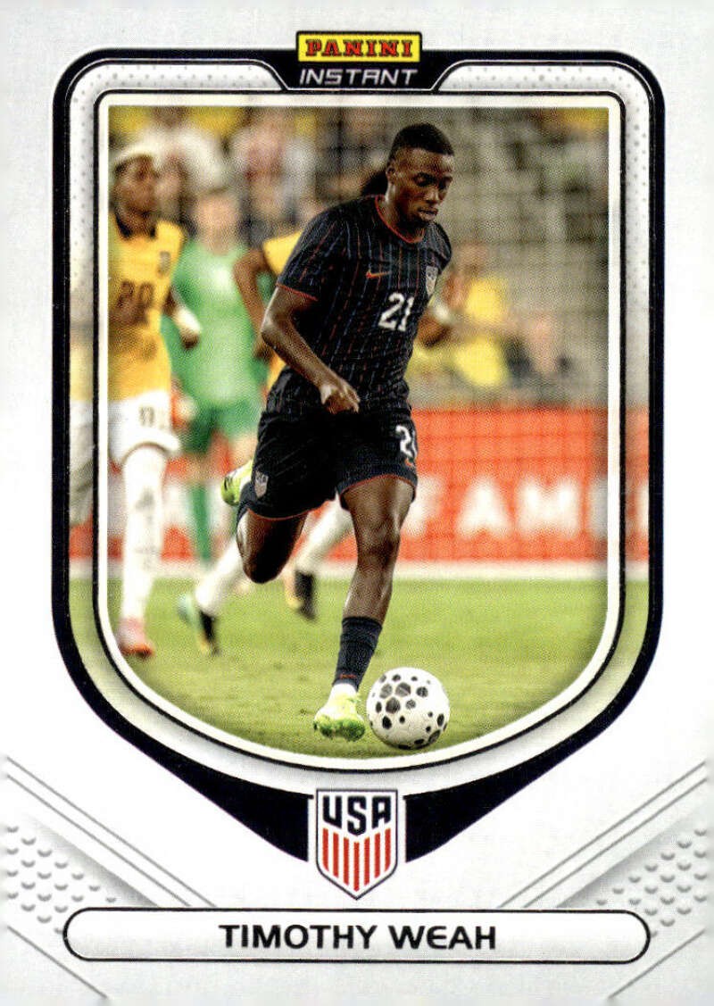 Timothy Weah 2026 Panini Instant USA Soccer #37 Mens Team ID:176181