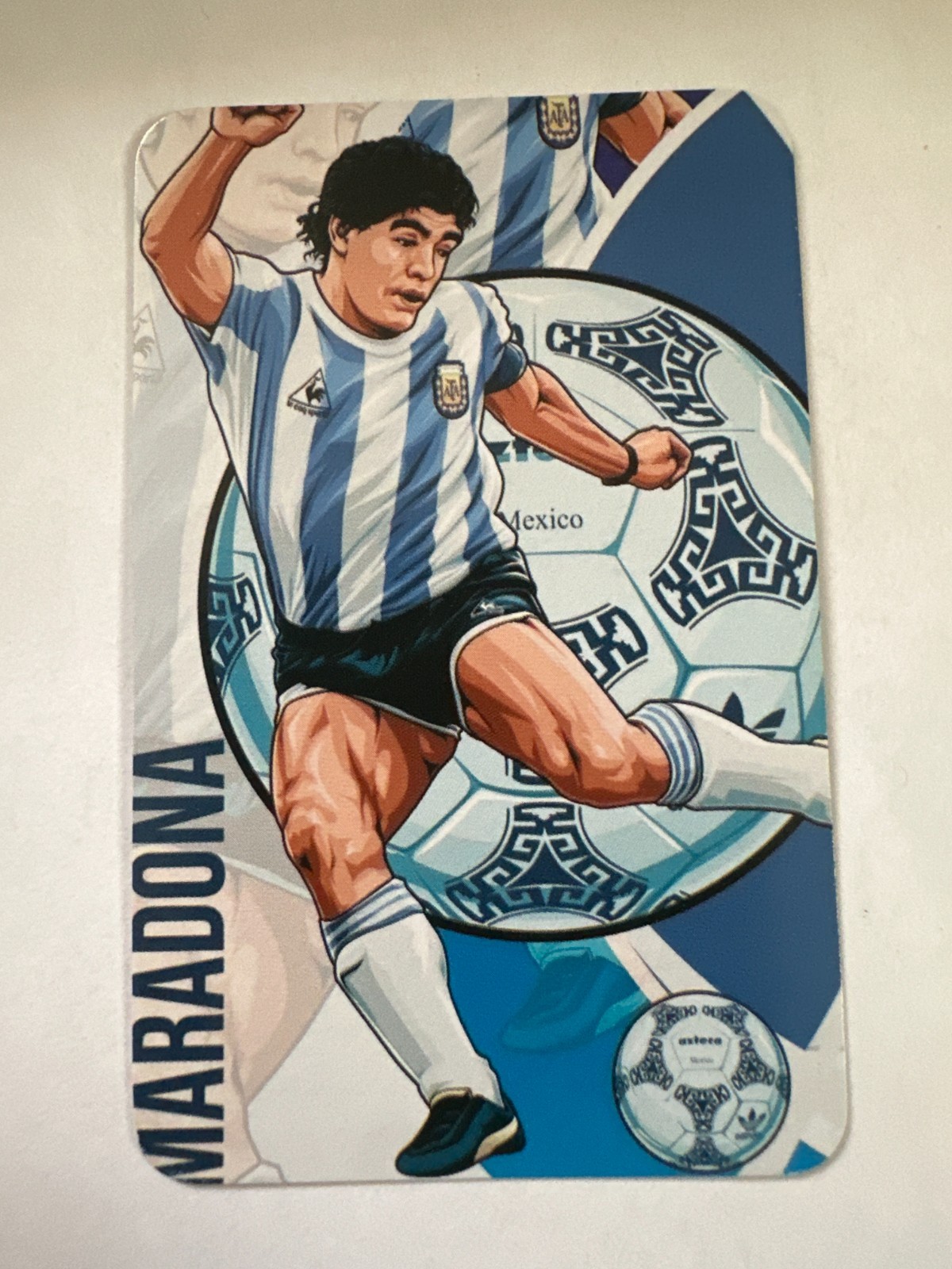 2024 World Football Stars Diego Maradona Argentina Soccer Card #7