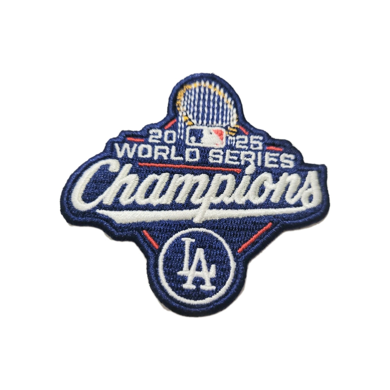 Los Angeles Dodgers 2025 World Series Champions Collectors Jersey Patch