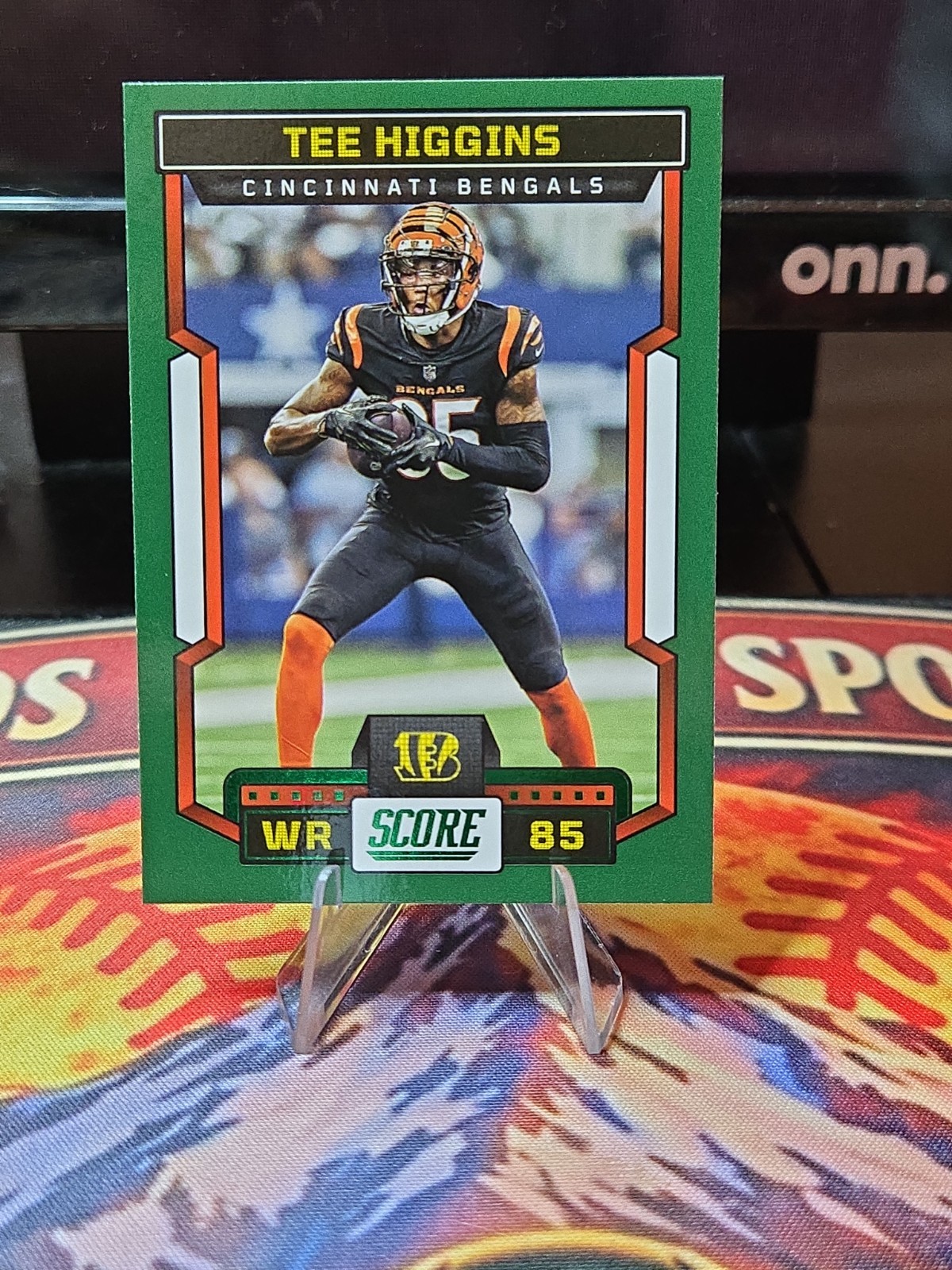 2023 Score Tee Higgins Cincinnati Bengals #198 Green