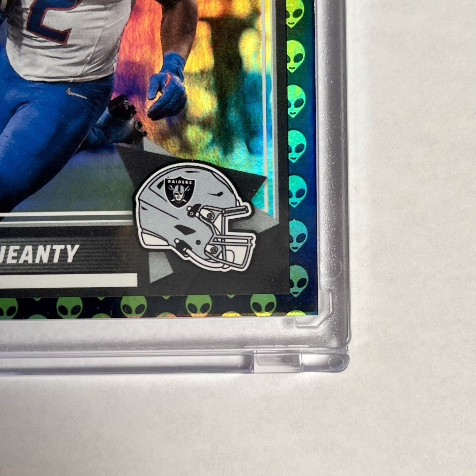 🔥👽 2025 Score-A-Treat Ashton Jeanty Extraterrestrial CASE HIT #14 RC Raiders