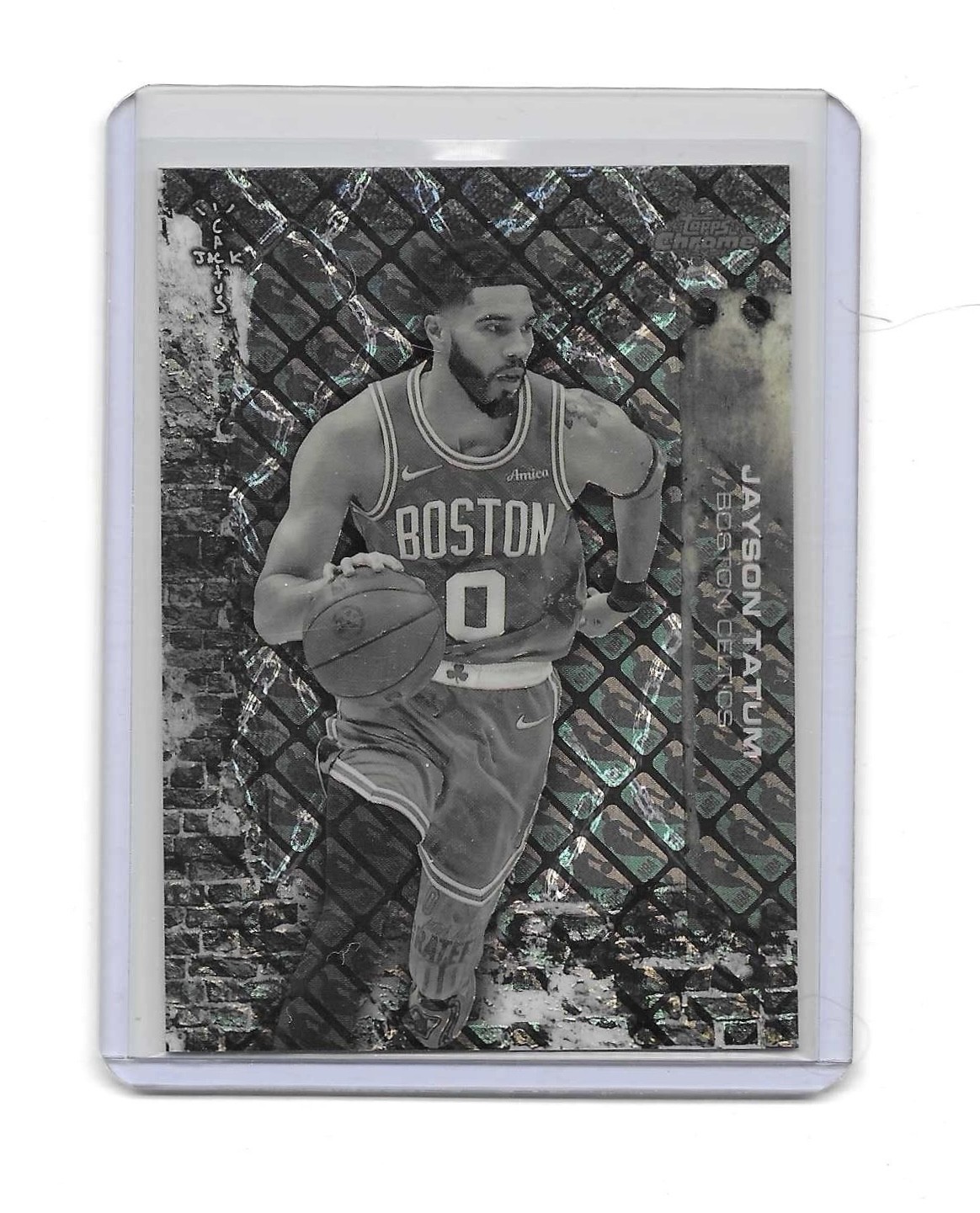 2025-26 Topps Chrome Cactus Jack 1 Jayson Tatum LogoFractor
