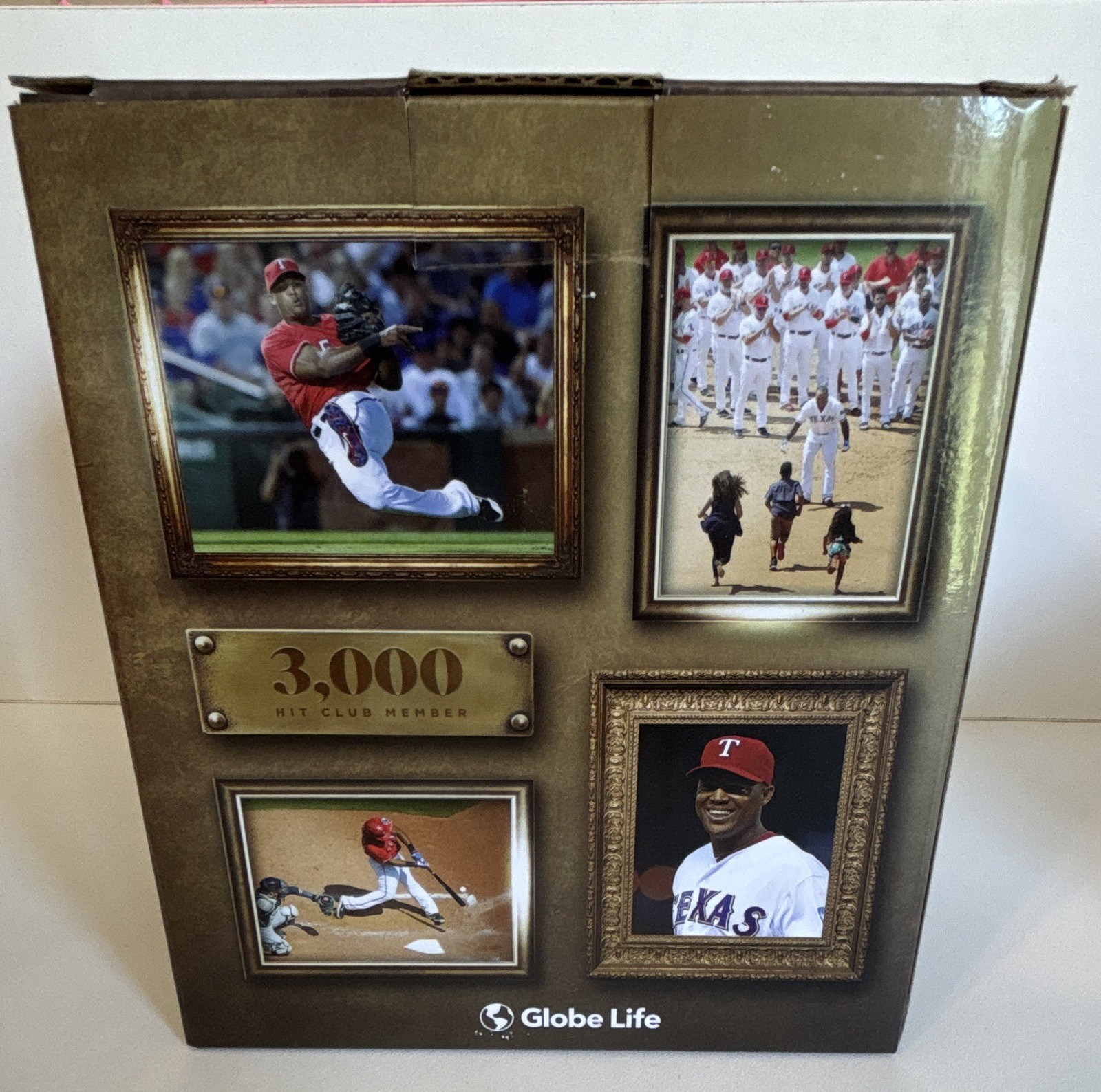 Adrian Beltre Texas Rangers Bronze Replica Statue MLB Baseball Collectible