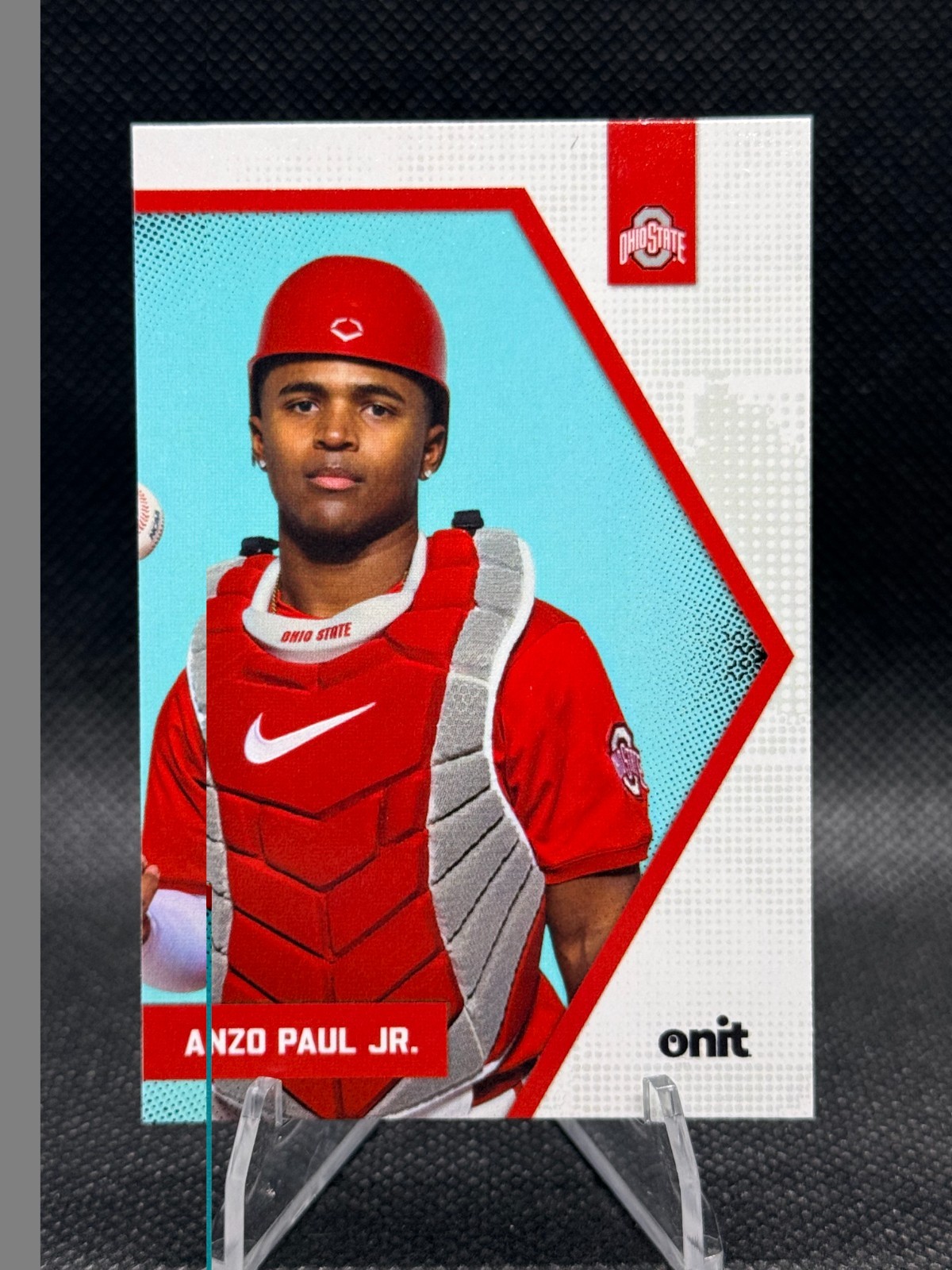2026 ONIT Ohio State Baseball “Complete Your Set” -Orange & Teal Parallel