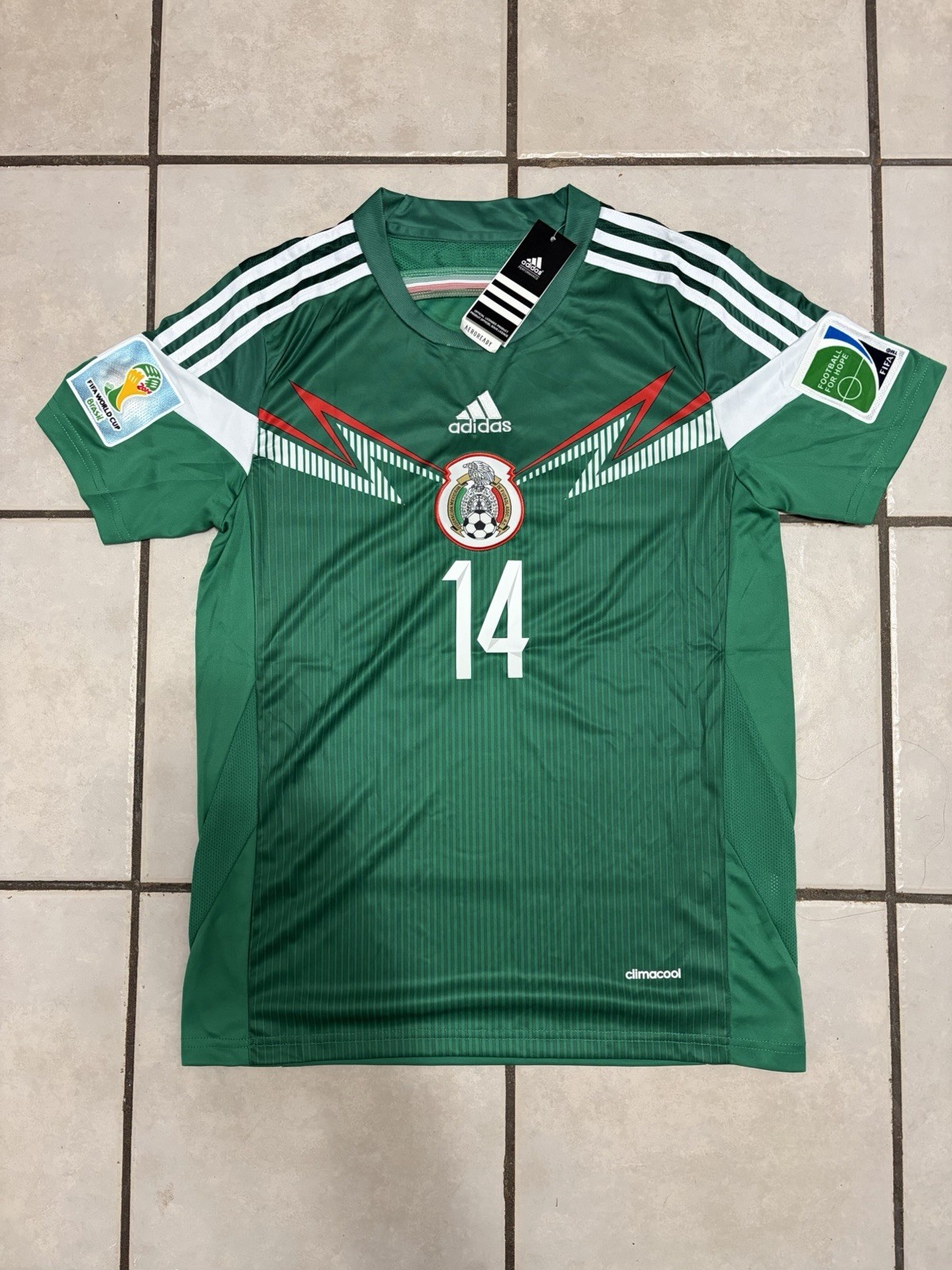 Javier “Chicharito” Hernandez 2014 World Cup Green Jersey