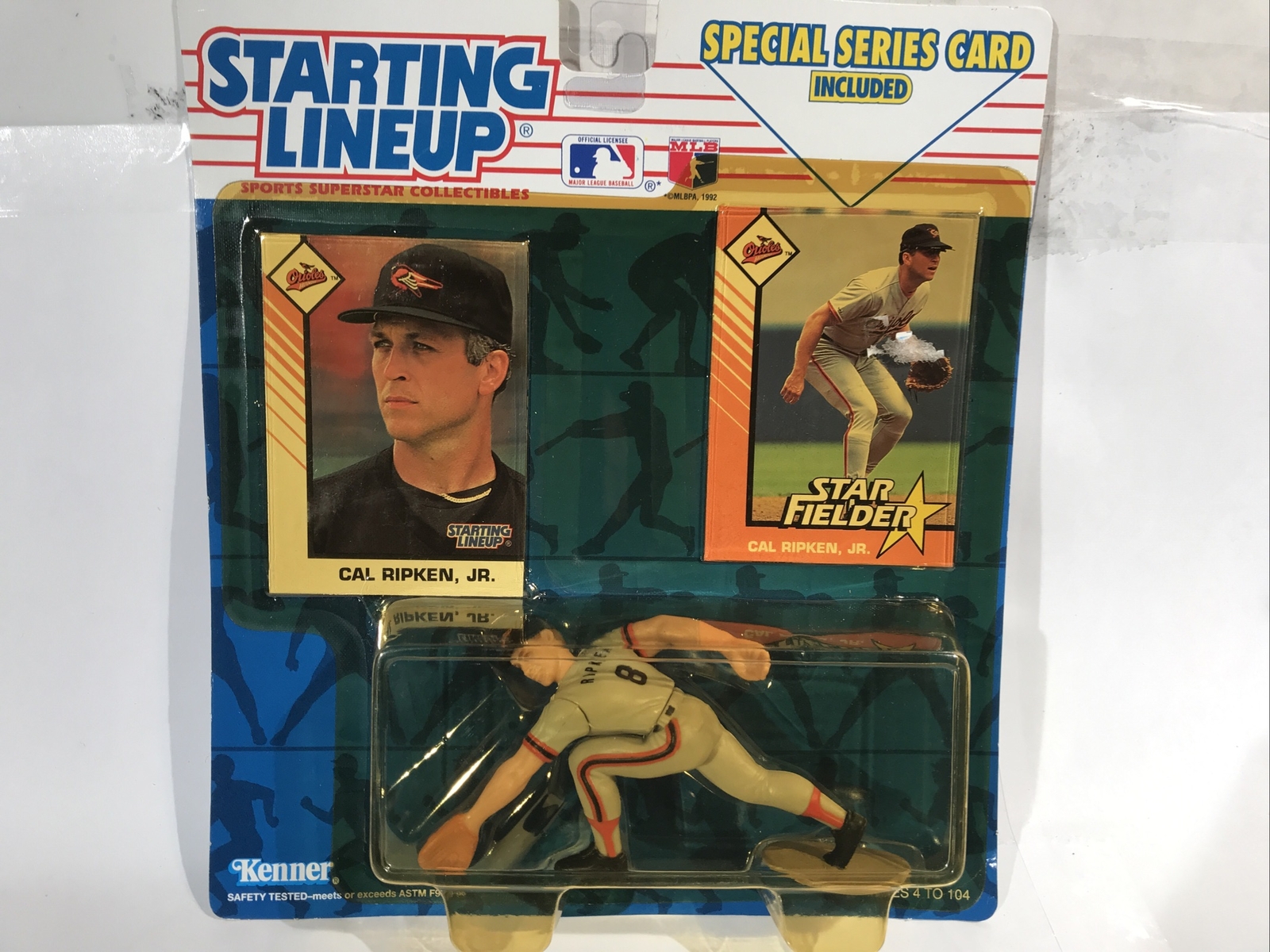 1993 CAL RIPKEN JR Baltimore Orioles Kenner Starting Line-Up Baseball Figure