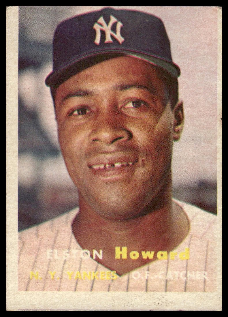1957 Topps Elston Howard #82 New York Yankees – Excellent