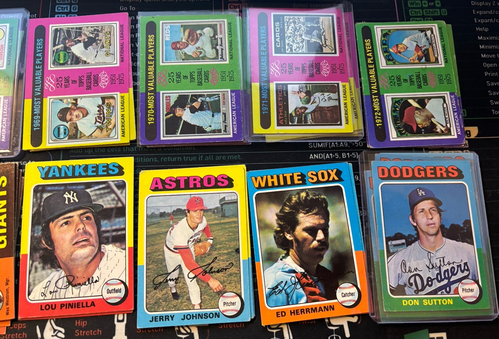 1975 Topps Baseball U-Pick #201-400 VG+ Free Shipping on 3+ Items!
