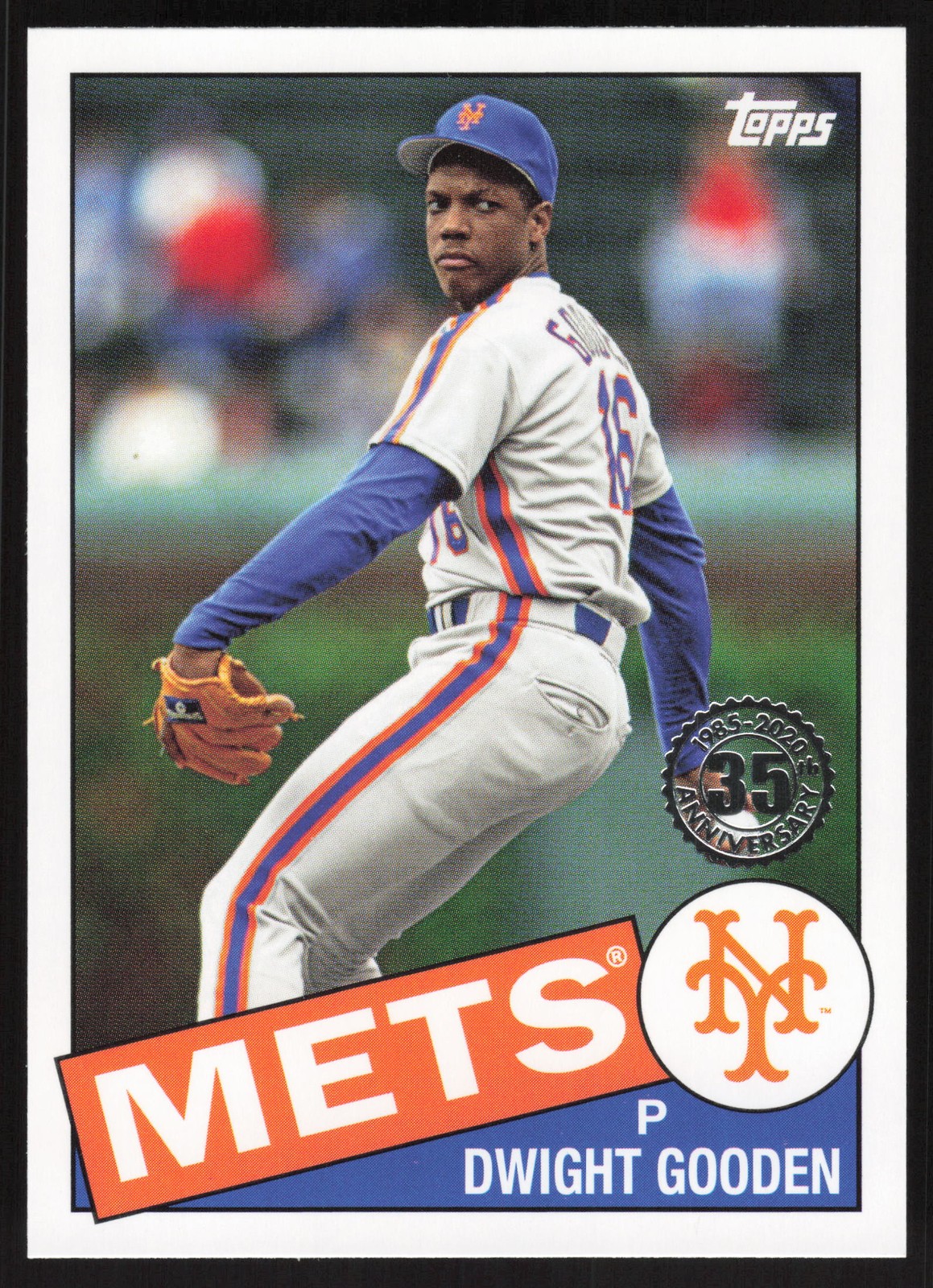 2020 Topps Update #85TB-26 Dwight Gooden 1985 Baseball 35th Anniversary Mets