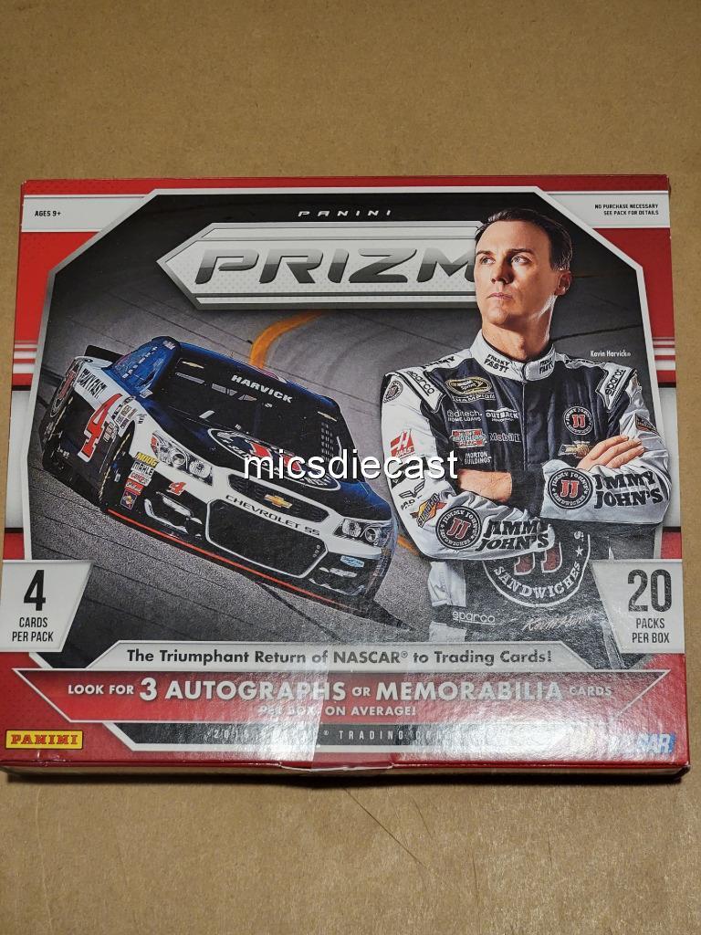 1ST EDITION 1 PACK PANINI PRIZM INSERTS RACING 3 AUTOGRAPHS/MEMORABILIA LOW #’ED