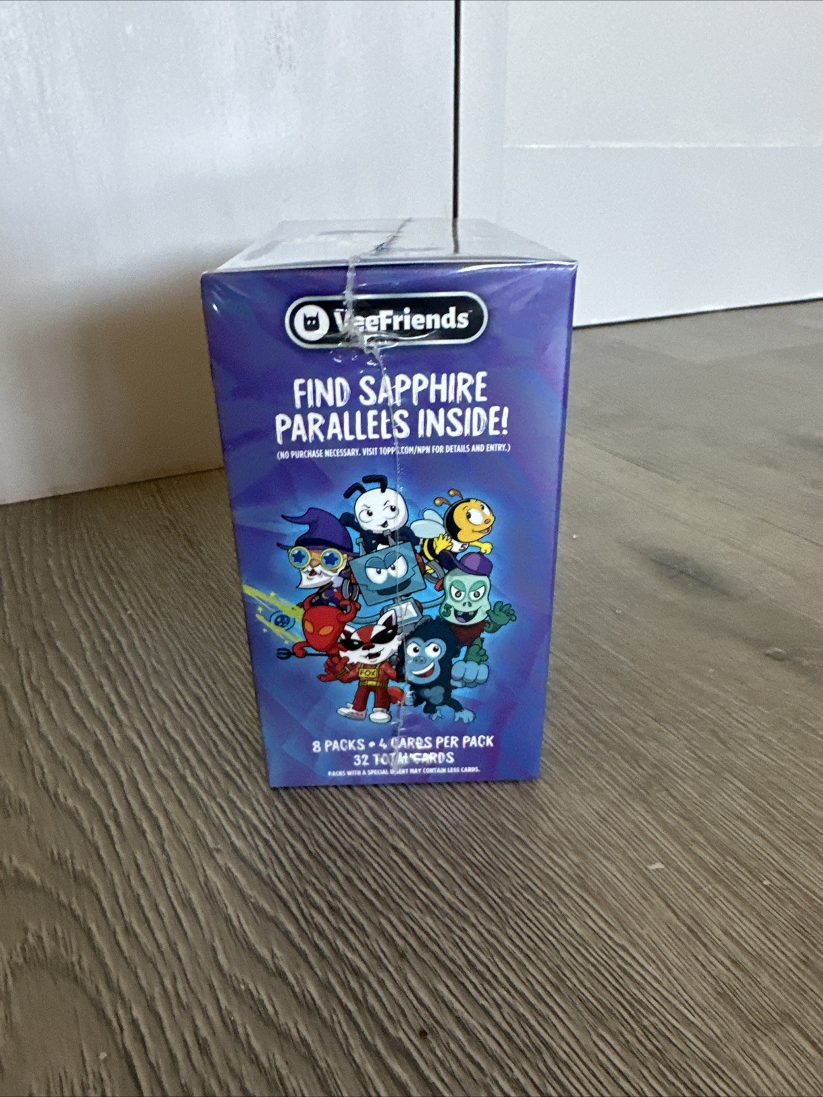 2026 Topps Chrome VeeFriends Sapphire Hobby Box In Hand Sealed New