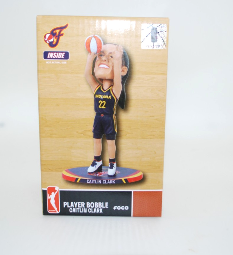 Caitlin Clark Indiana Fever 2025 WNBA Series 5″ Bobblehead Bobble Head Doll NIB