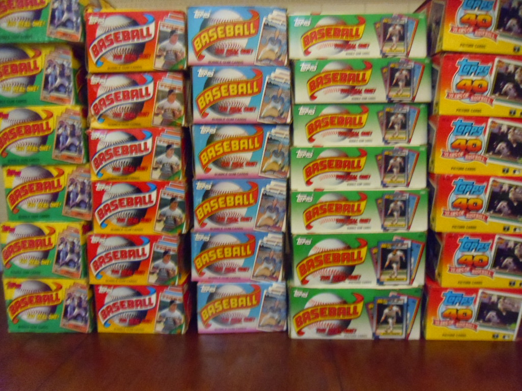 FREE TOPPS CARDS FROM THE 1960s WITH PURCHASE OF UNOPENED BASEBALL CARD PACKS