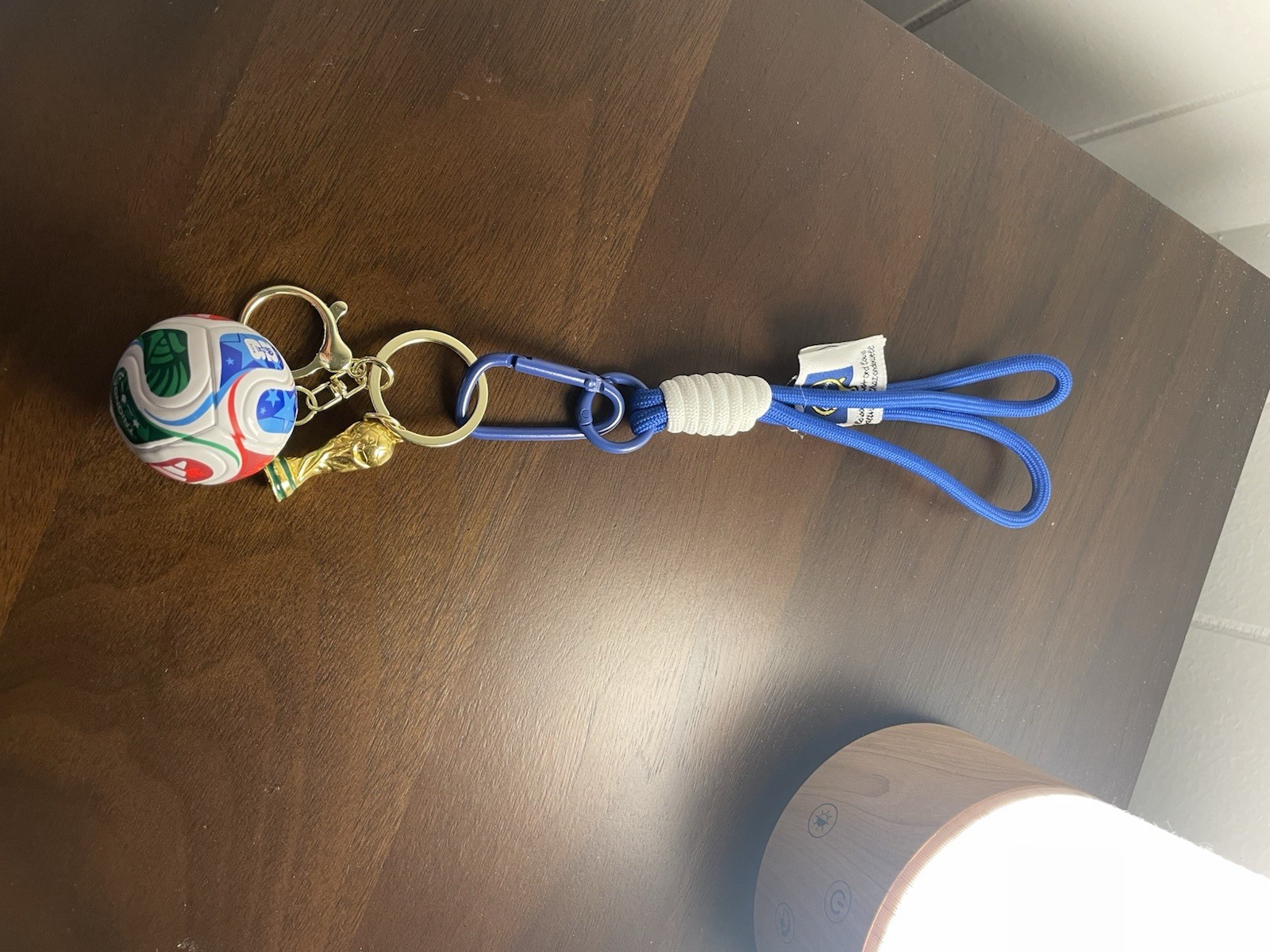 FIFA Soccer Ball Keychain Multicolor Fan Souvenir Sports Accessory. All colors.