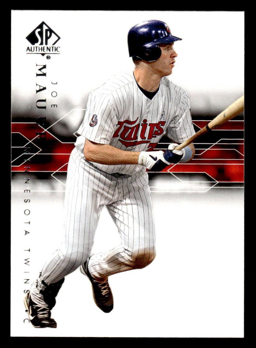 2008 SP Authentic #68 Joe Mauer Card Minnesota Twins