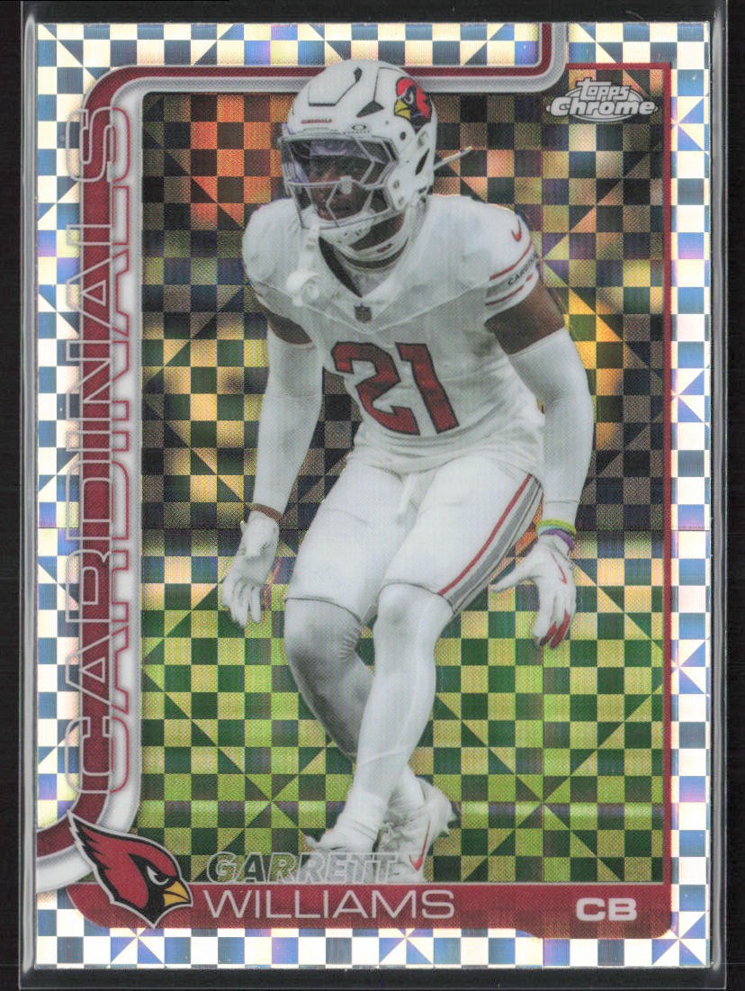 2025 Topps Chrome #6 Garrett Williams X-Fractor
