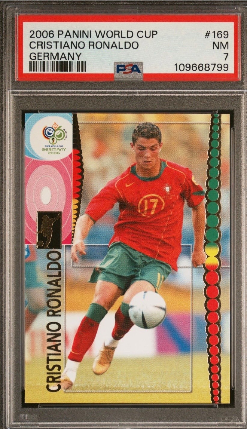 2006 Panini FIFA World Cup Germany – Cristiano Ronaldo #169