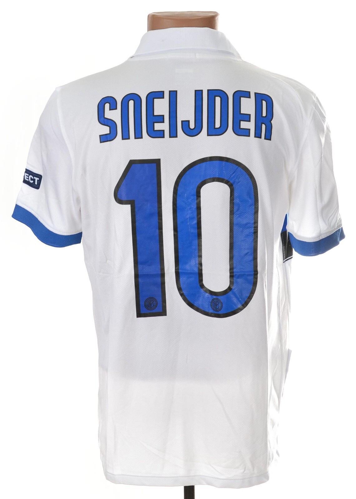 INTER MILAN ITALY 2009/2010 AWAY FOOTBALL SHIRT NIKE SIZE M ADULT 10 SNEIJDER